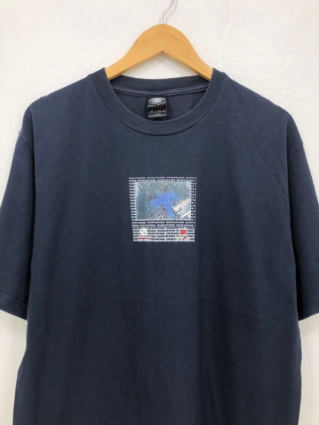 DKNY × Donna Karan × Vintage Vintage DKNY Jeans Donna Karan New York Shirt Y2K BN Size US L / EU 52-54 / 3 - 1 Thumbnail