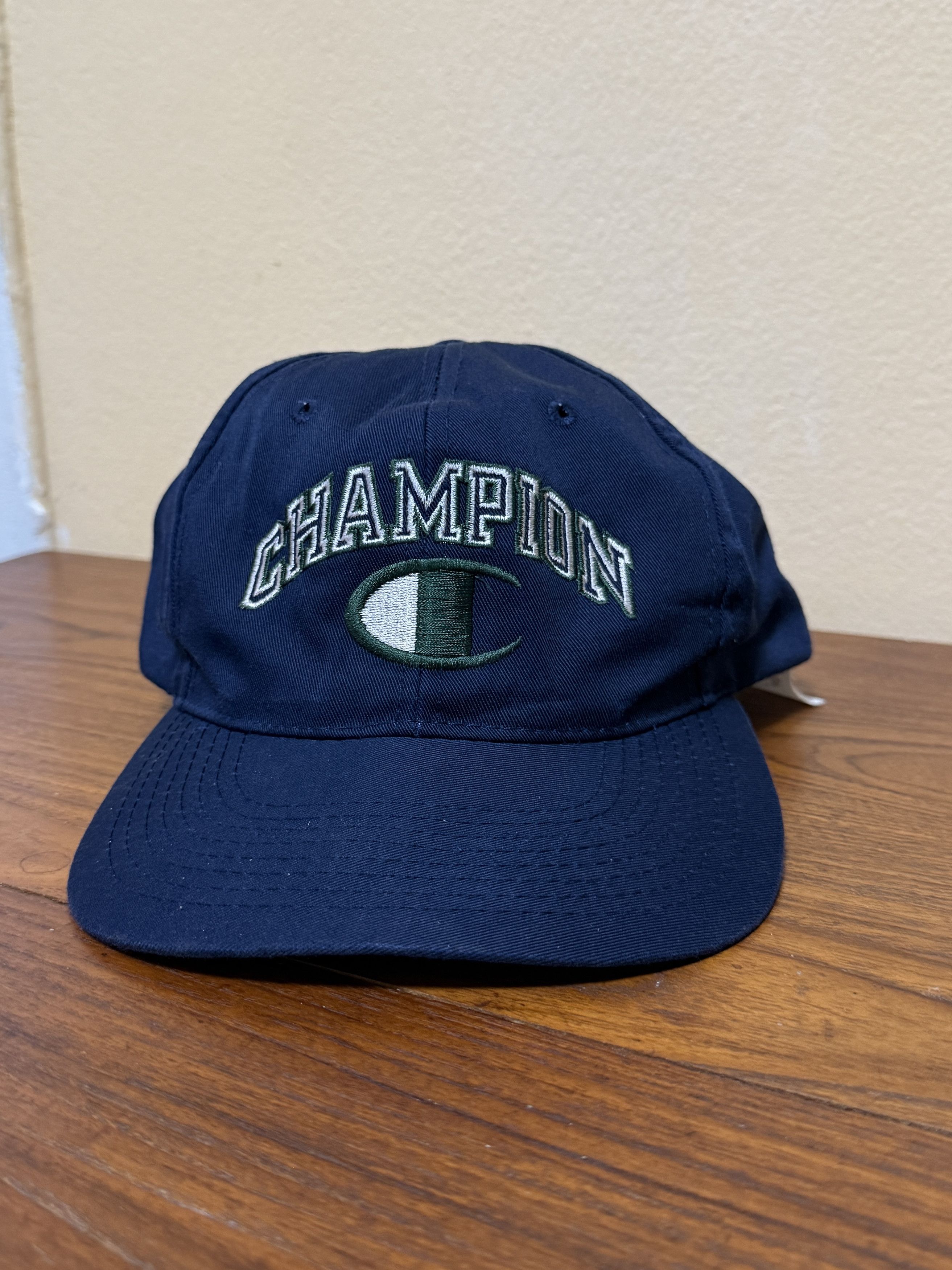 Champion Navy Champion cap hat Size ONE SIZE - 1 Thumbnail