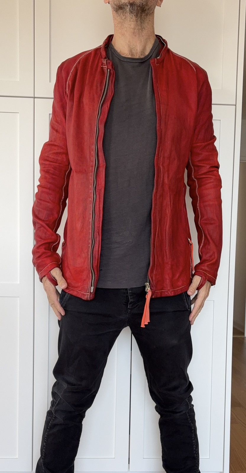 Boris Bidjan Saberi GRAIL J2 F281 Red w/ Hood Size US S / EU 44-46 / 1 - 7 Thumbnail