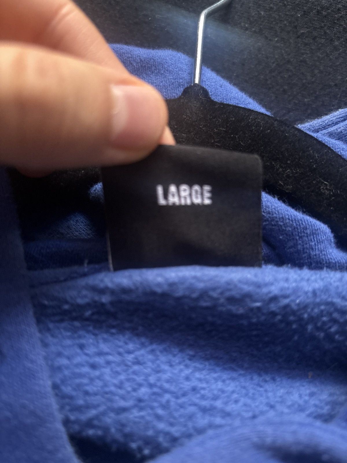Revenge Revenge Blue Hoodie Size US L / EU 52-54 / 3 - 4 Thumbnail