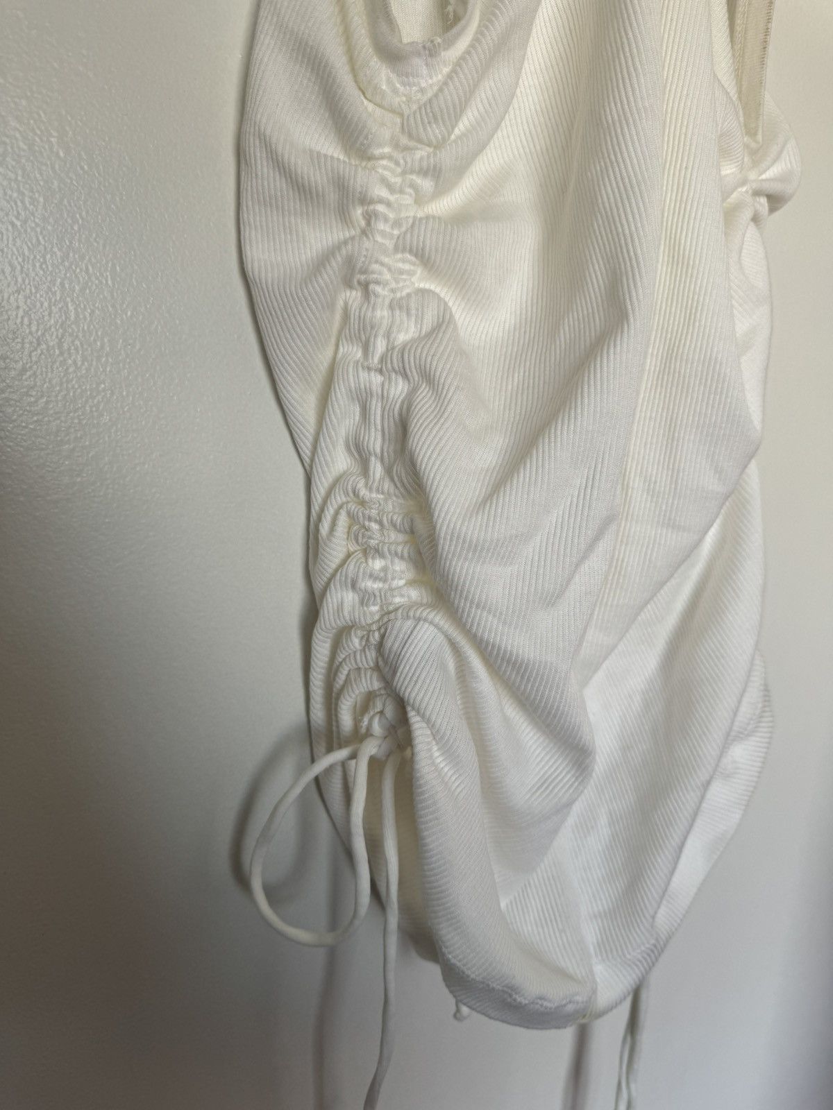 Helmut Lang Helmut Lang Adjustable Side Toggle Rib Tank Size L / US 10 / IT 46 - 6 Thumbnail