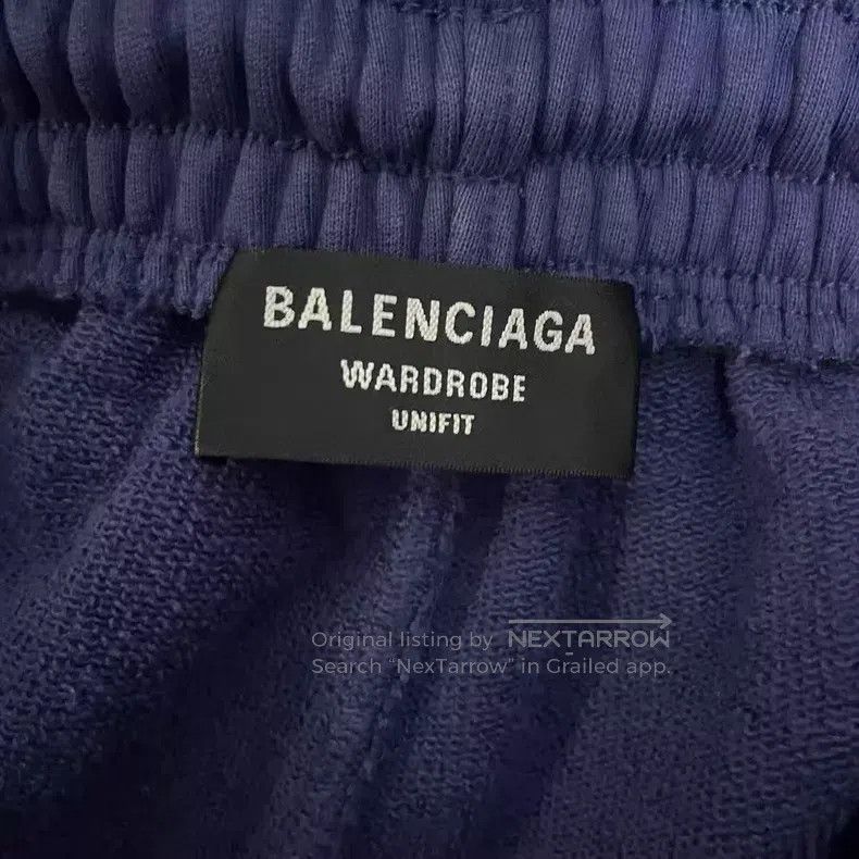 Balenciaga Balenciaga size XS Cola Wave Embroidered Purple Sweatpants Size US 27 - 3 Thumbnail