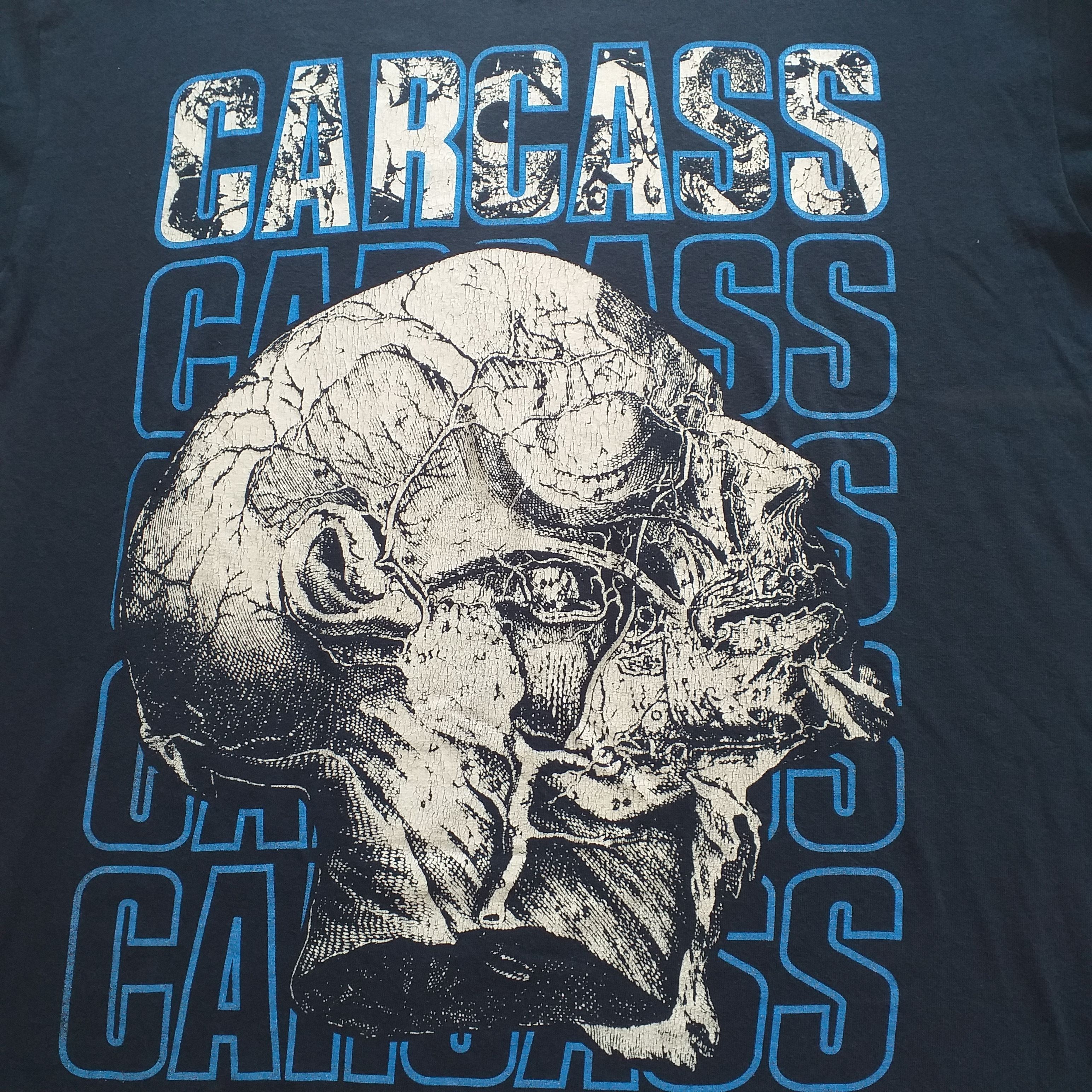 Band Tees Vintage Carcass Long Sleeve 2009 Y2K T shirt Size US L / EU 52-54 / 3 - 4 Thumbnail