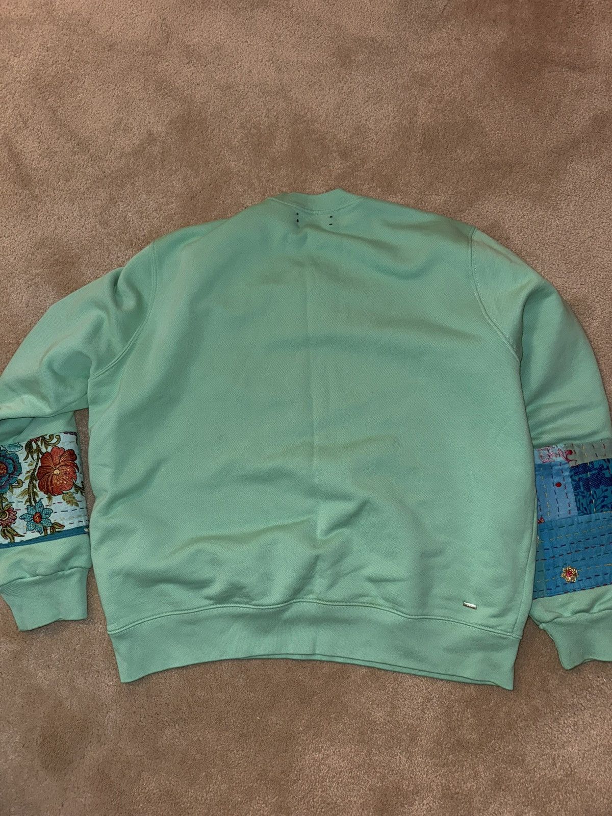 Amiri Amiri quilted art patch crewneck sweater Size US XXL / EU 58 / 5 - 5 Thumbnail