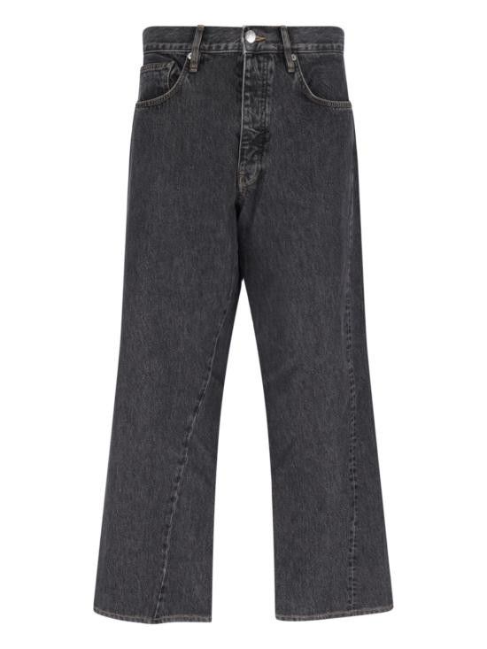 SUNFLOWER Men Denim Pants 5108 3 BLACK STONE Black