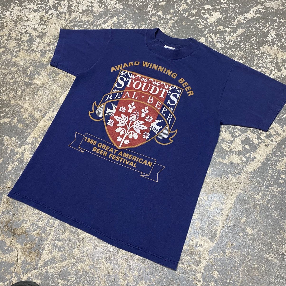 Japanese Brand × Vintage Vintage Great American Beer Festival 1988 Tshirt Size US L / EU 52-54 / 3 - 2 Thumbnail