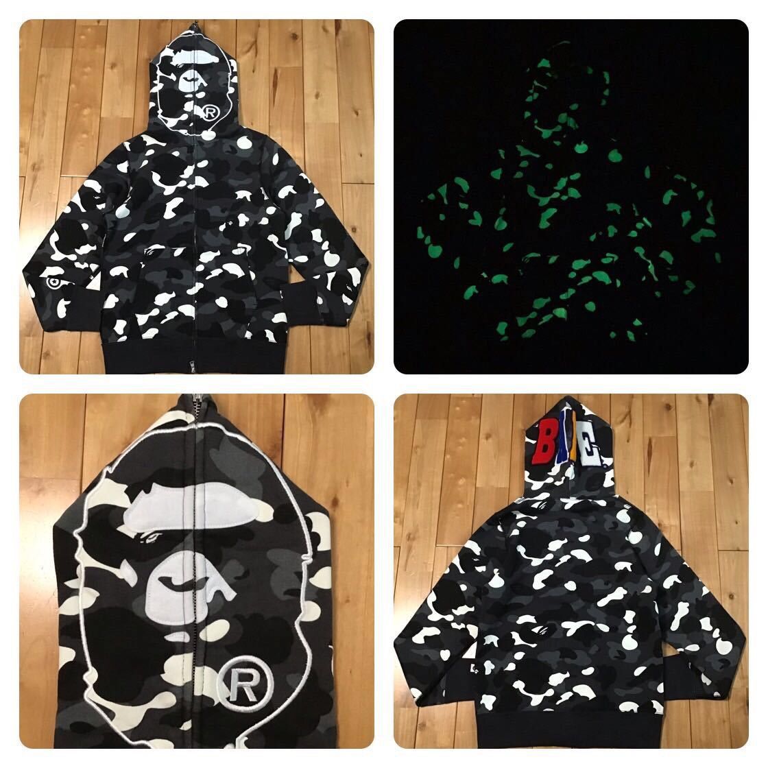 BAPE City Camo Large Ape Head Pullover Hoodie (SS24) Black