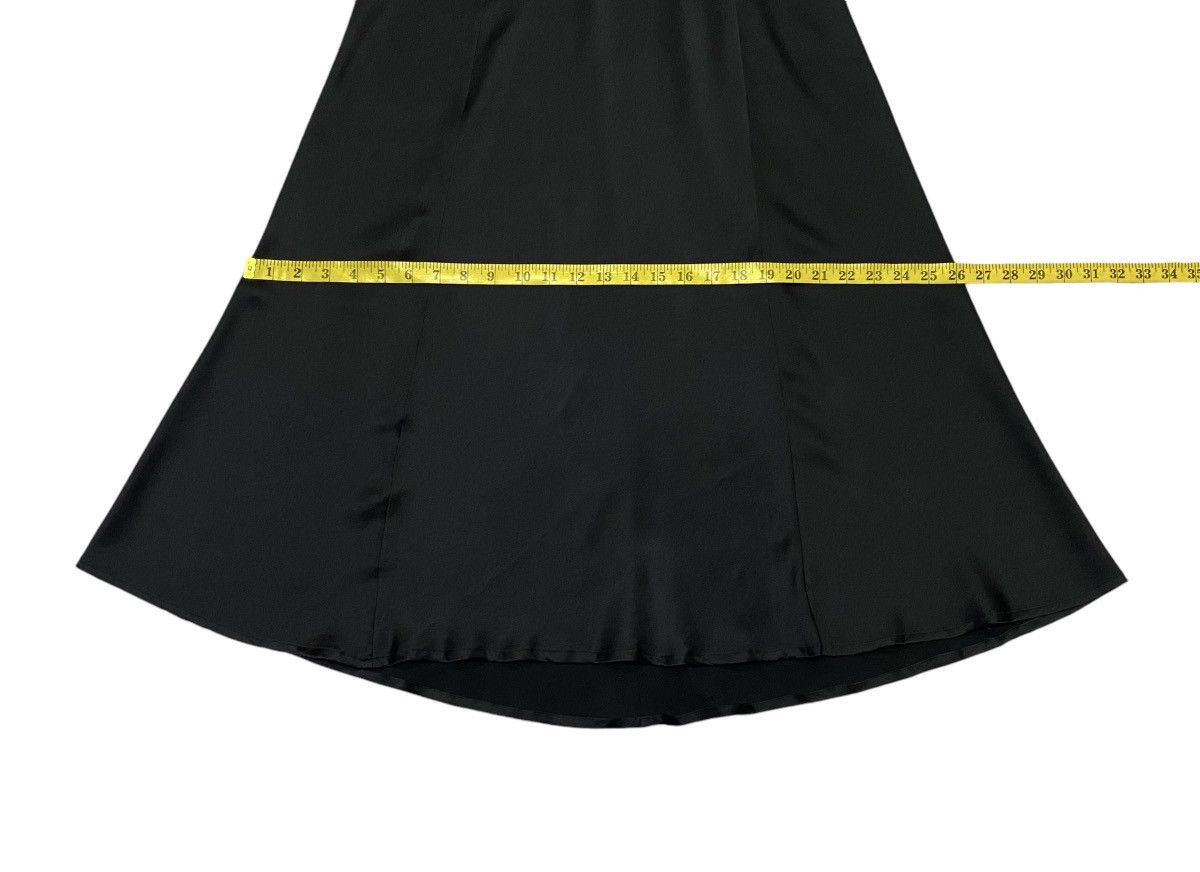 Yohji Yamamoto Yohji Yamamoto + Noir Soie Silk Midi Dress Size S / US 4 / IT 40 - 20 Thumbnail