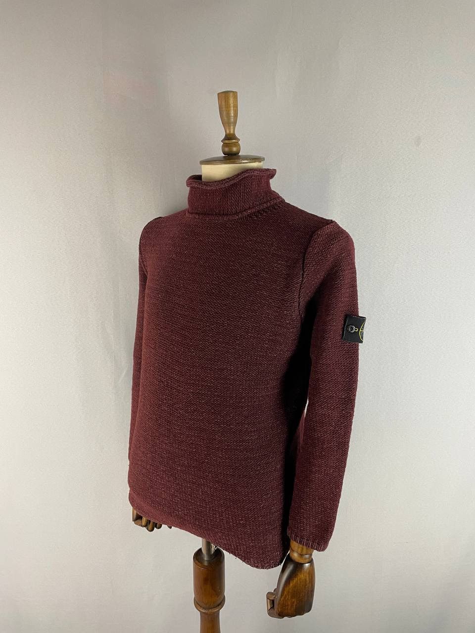 Stone Island Stone Island Vintage Sweater Red Size US L / EU 52-54 / 3 - 1 Thumbnail