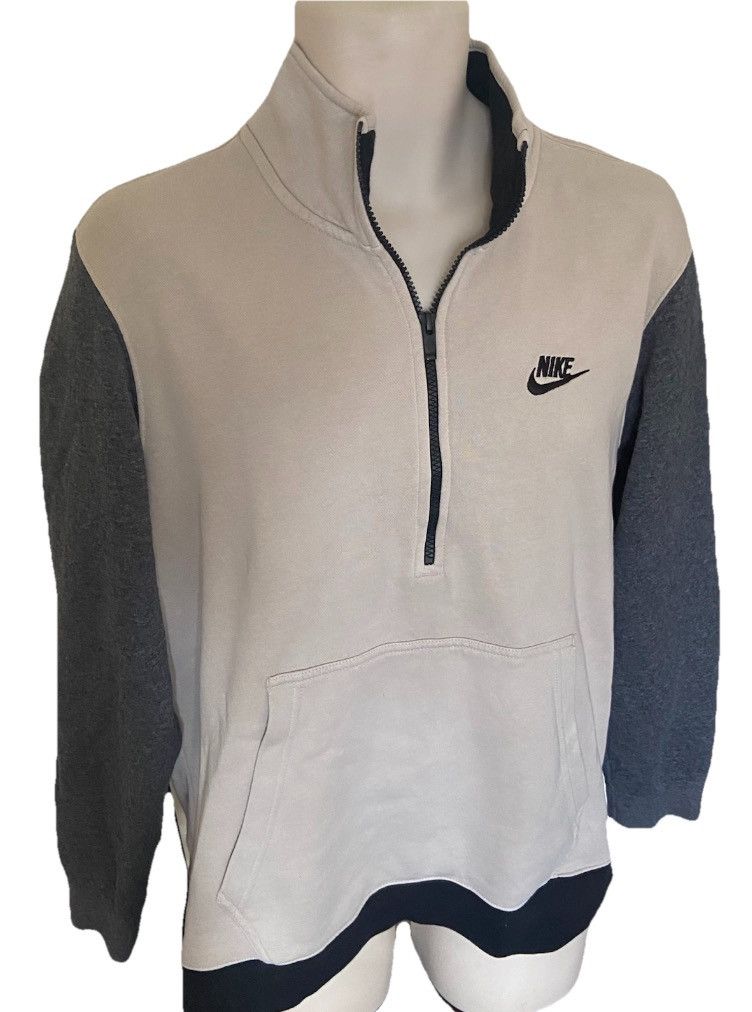 Nike Nike Jumper Sweatshirt Half Zip Fleece Pullover Size L Size US L / EU 52-54 / 3 - 1 Thumbnail