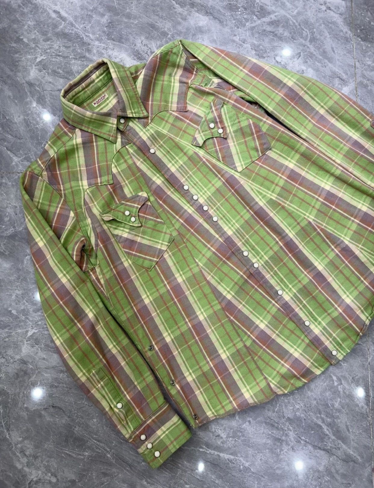 Kapital Kapital Flannel Plaid Shirt Jacket - DMC-2508 Size US M / EU 48-50 / 2 - 2 Thumbnail