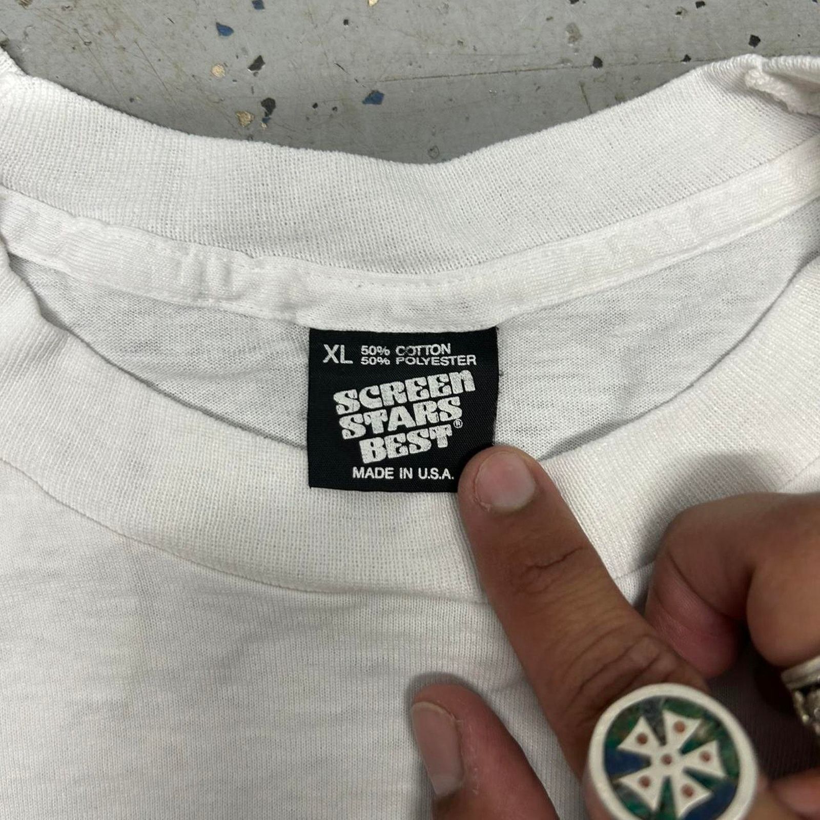 Other White vintage horse tee Size US XL / EU 56 / 4 - 3 Thumbnail