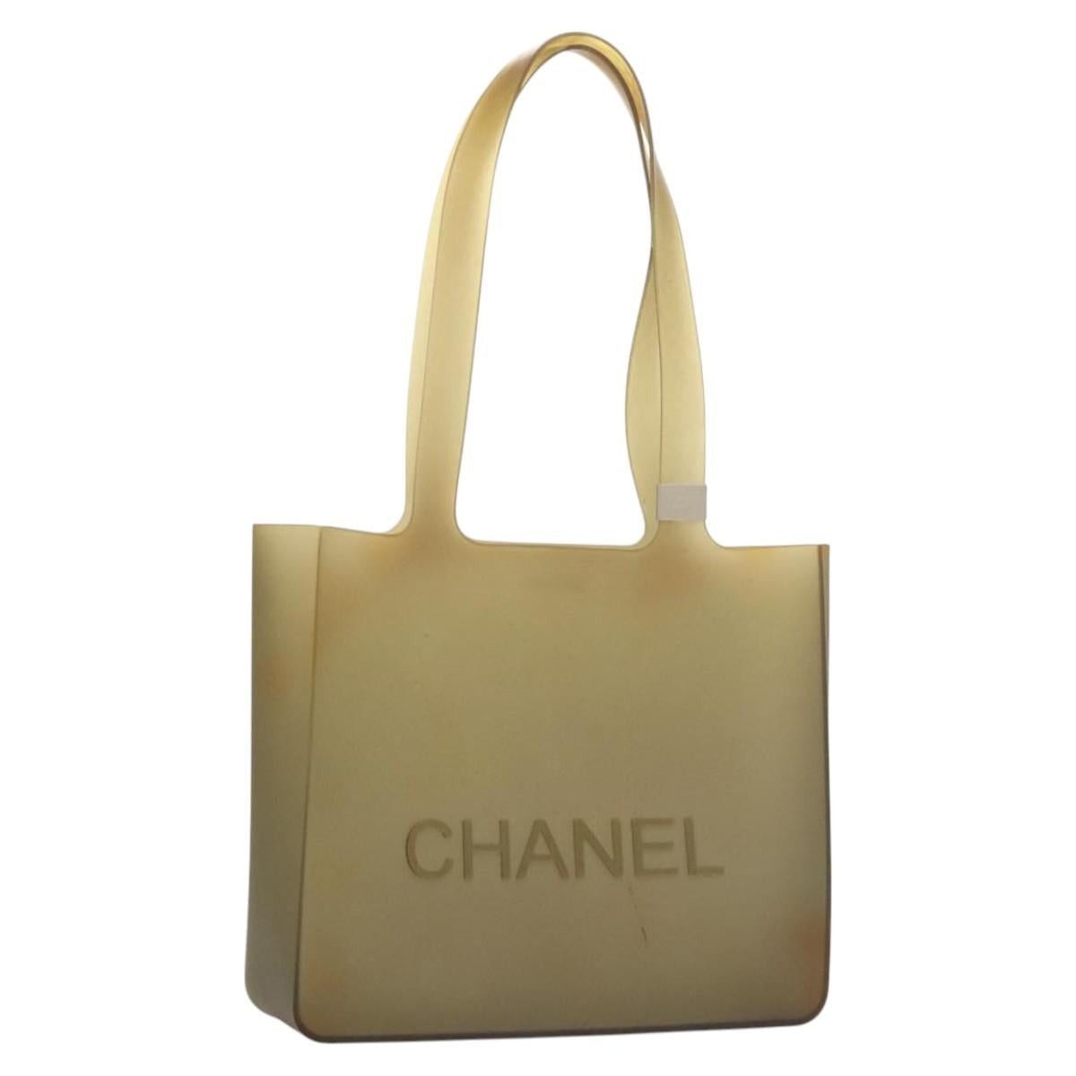 Chanel Chanel Tote Bag Rubber Khaki CC Size ONE SIZE - 1 Thumbnail