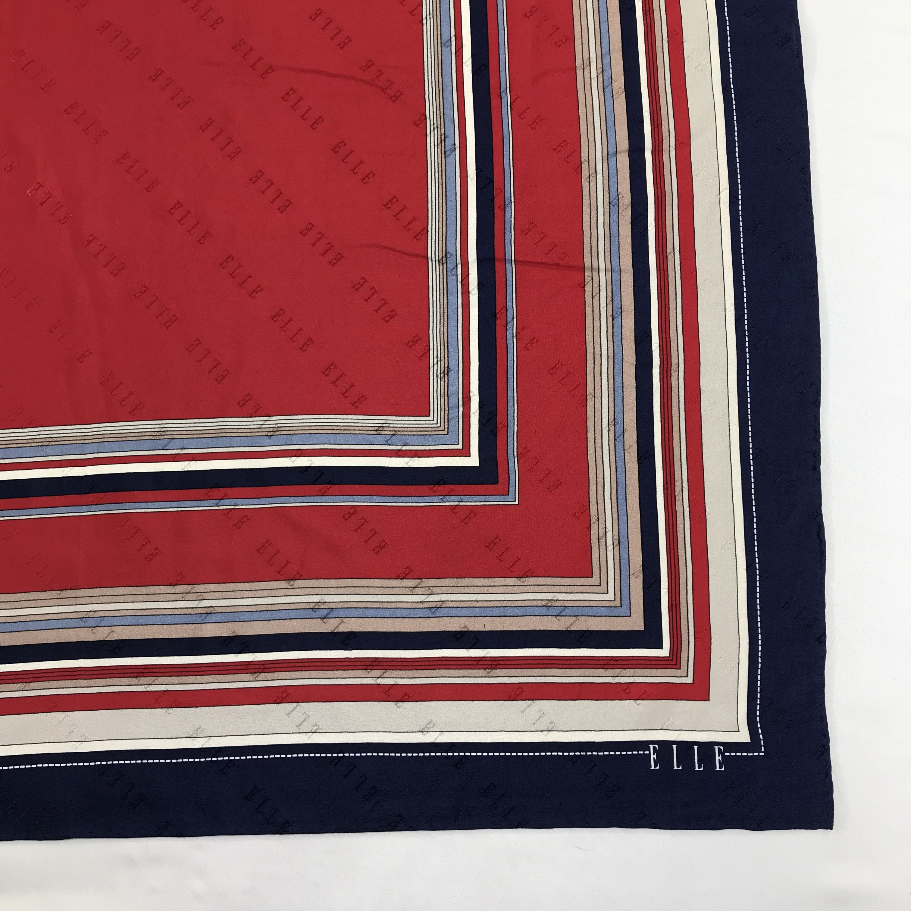 Vintage Vintage Elle Silk Scarf Size ONE SIZE - 4 Thumbnail
