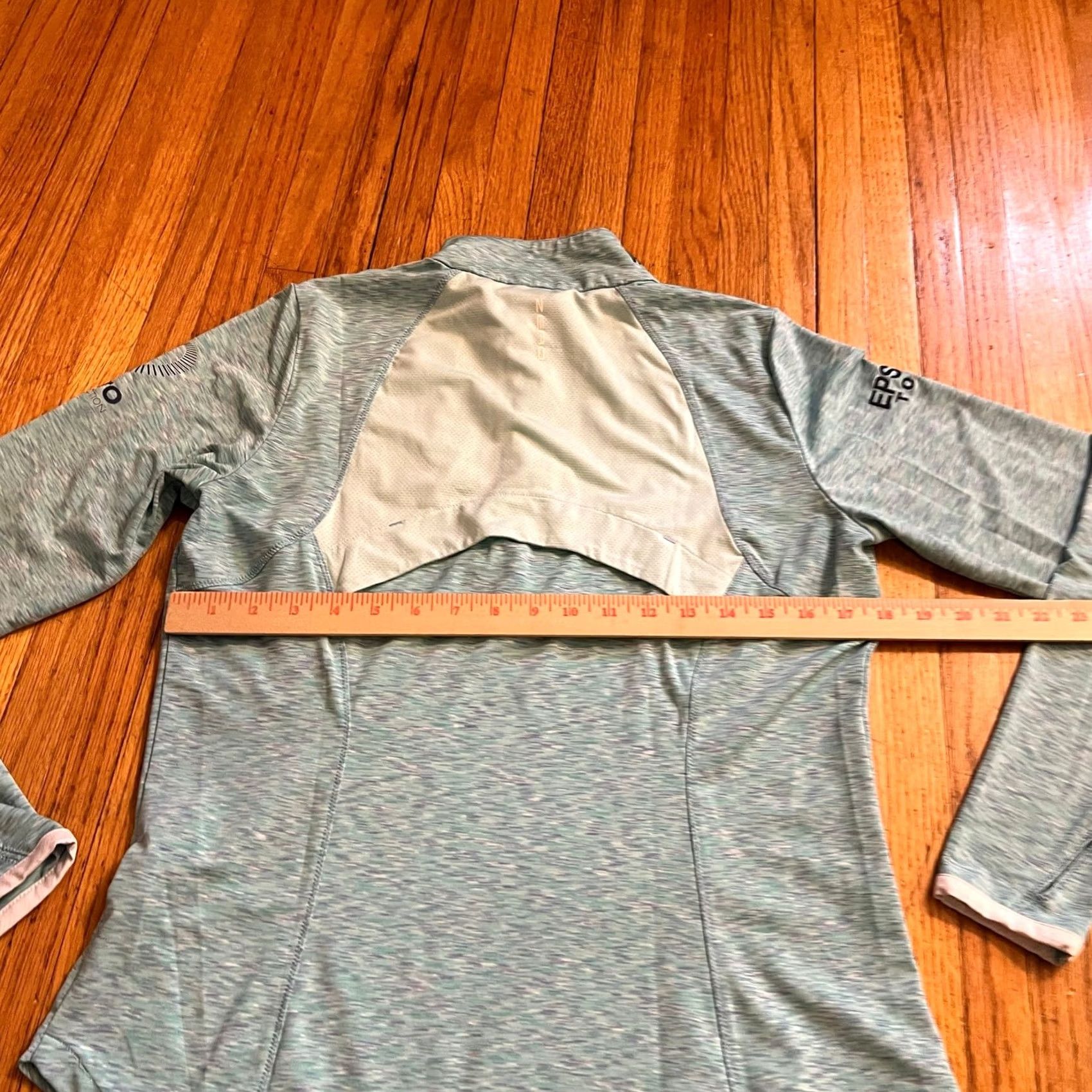 Vintage Zero Restriction Shirt Womens Medium Quarter Zip Performance Golf Green Qzip Size M / US 6-8 / IT 42-44 - 6 Thumbnail