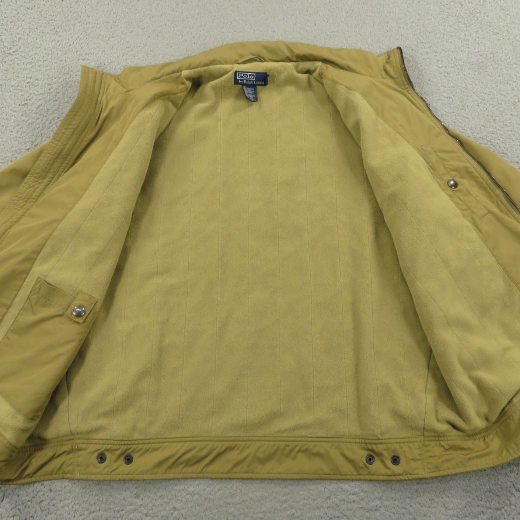 Polo Ralph Lauren VTG Polo Ralph Lauren Jacket Mens XL Tan Khaki Olive Pony Bi Swing Coat 90s Dad Outdoor Outdoor? Size US XL / EU 56 / 4 - 7 Thumbnail