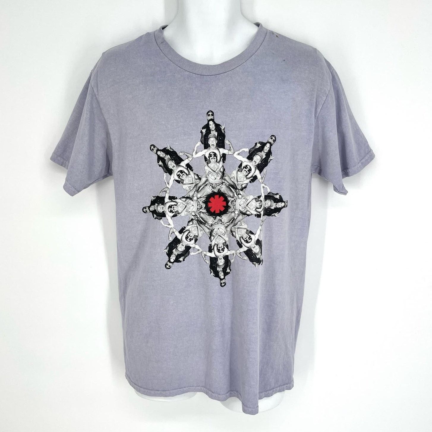 トップス Nettspend Invert Tour Vlone T-Shirt Other Nettspend Invert Tour “Vlone” Tee White + Red + Blue