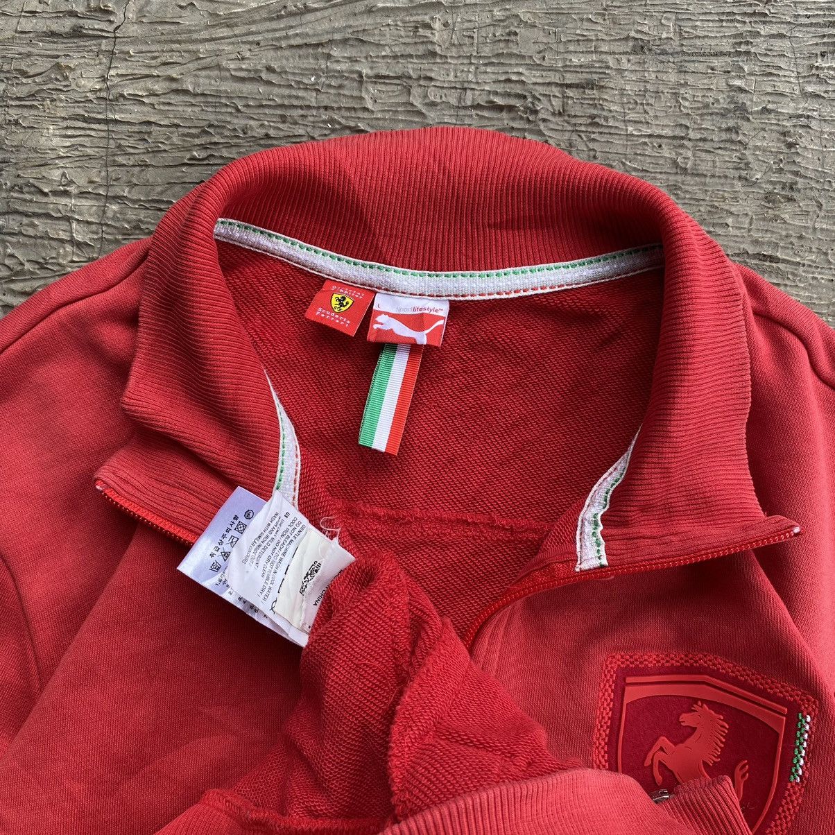 Ferrari × Puma Puma X Ferrari Track Top Jacket Size US L / EU 52-54 / 3 - 7 Thumbnail