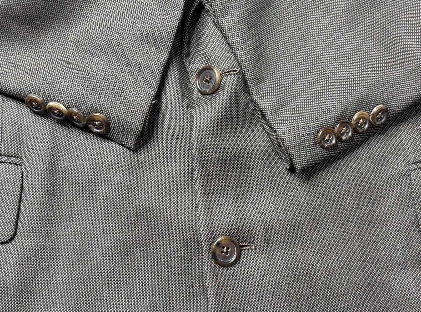 Hickey Freeman VTG Hickey Freeman Barneys New York Blazer Jacket Mens 46 Size 46R - 6 Thumbnail
