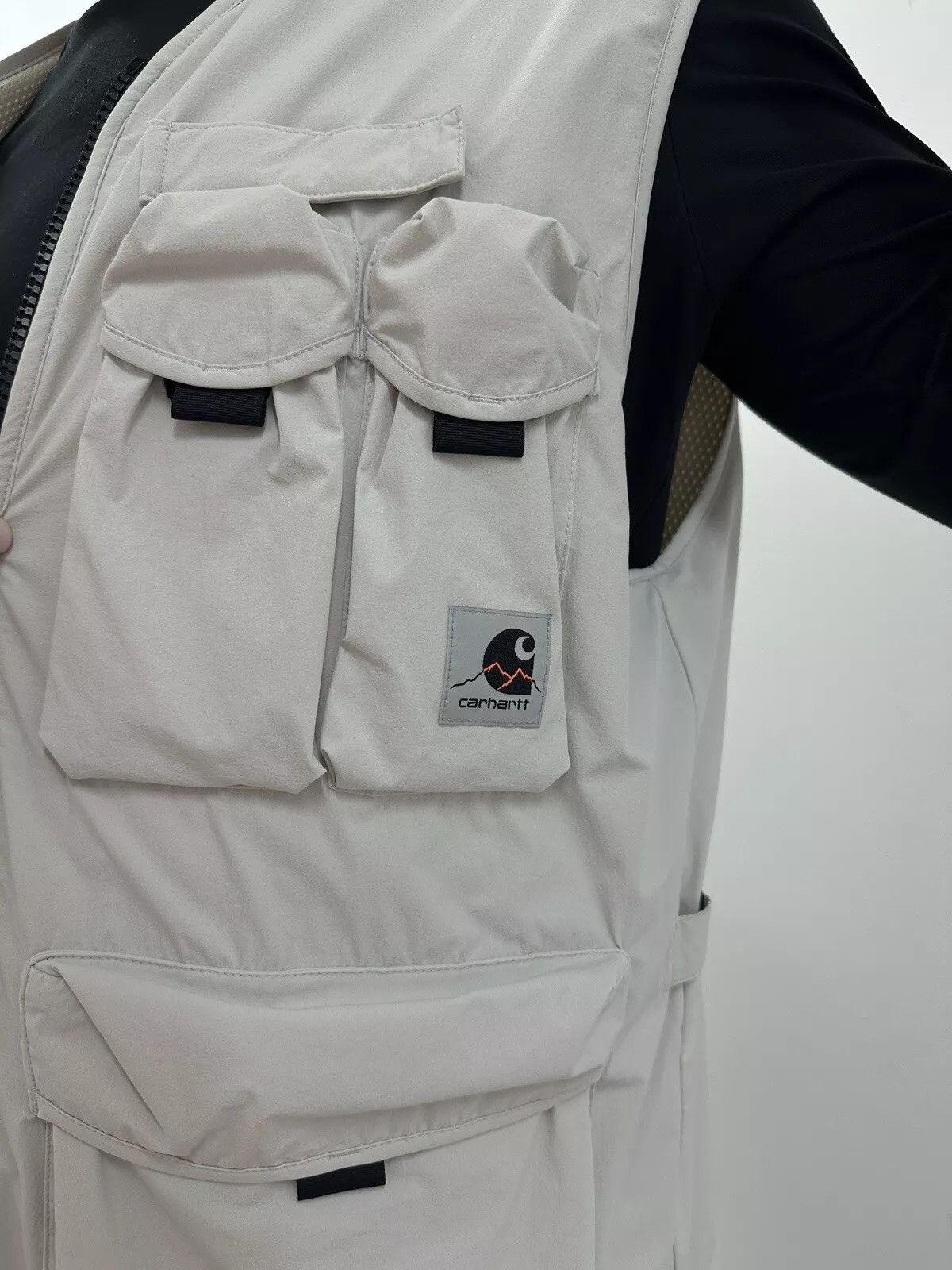 Carhartt Wip Carhartt WIP Hayes Vest White Pebble Mens Size US XL / EU 56 / 4 - 9 Thumbnail