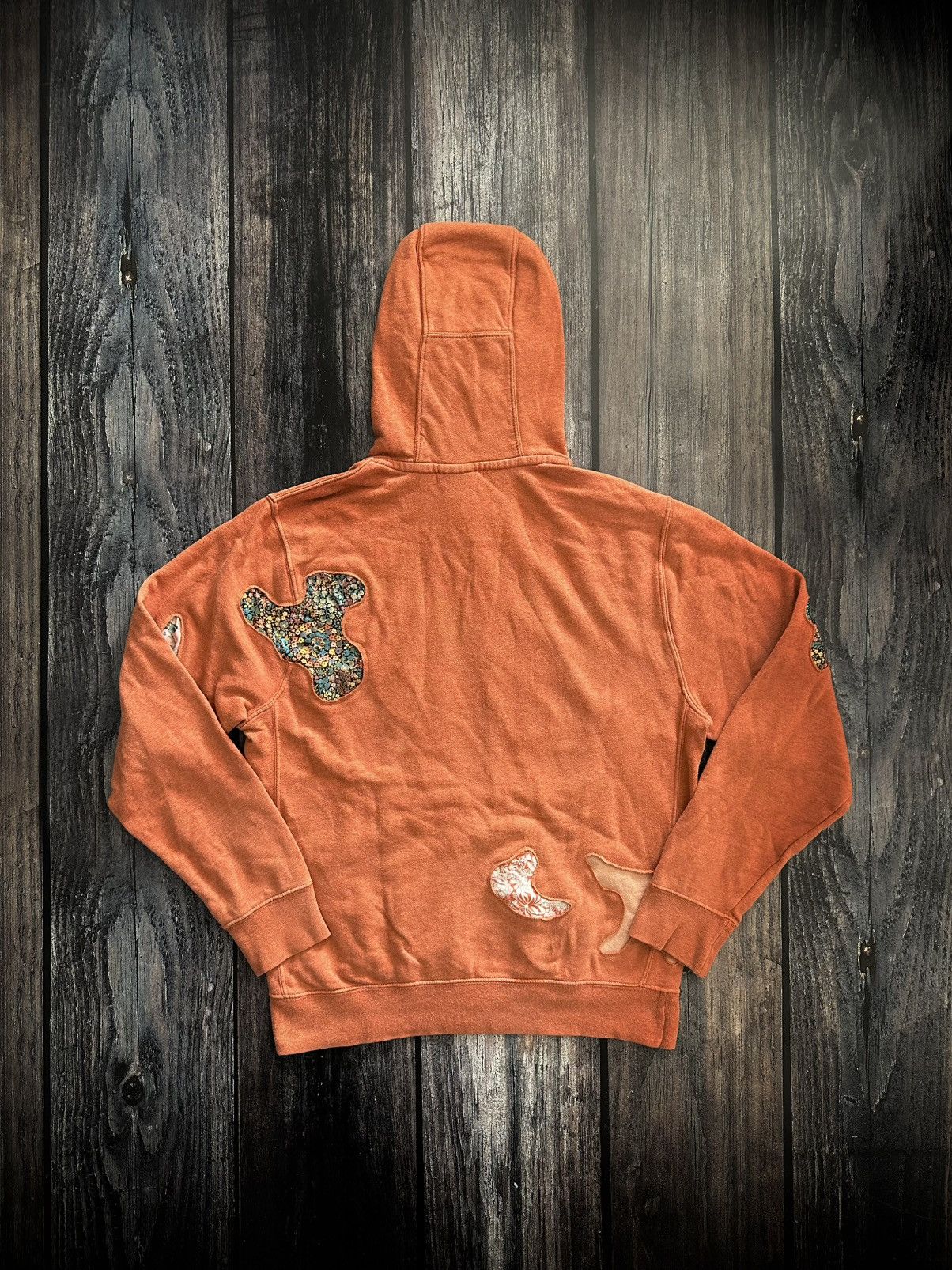 Nike Nike Custom Hoodie Vintage 90s Y2K Reworked Size US S / EU 44-46 / 1 - 4 Thumbnail