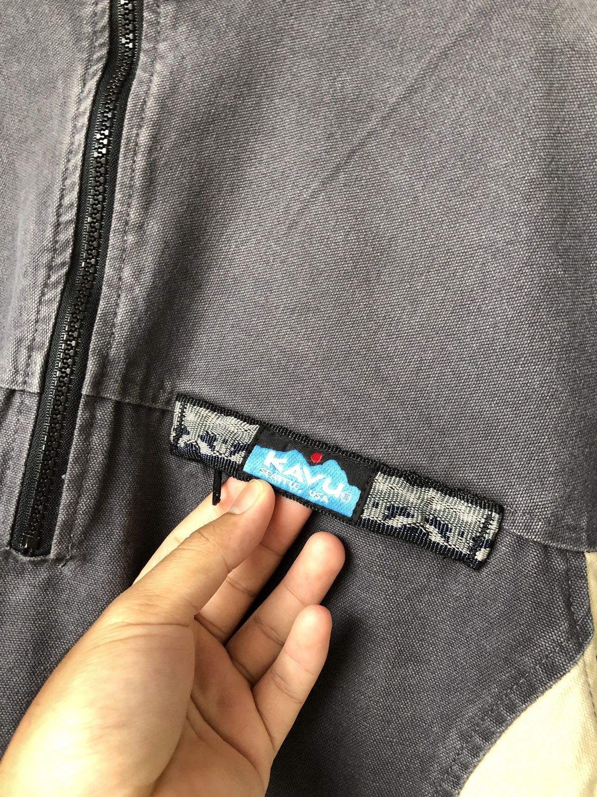 KAVU Vintage Kavu Hard Cotton Jacket Like Carhartt Size US M / EU 48-50 / 2 - 5 Thumbnail