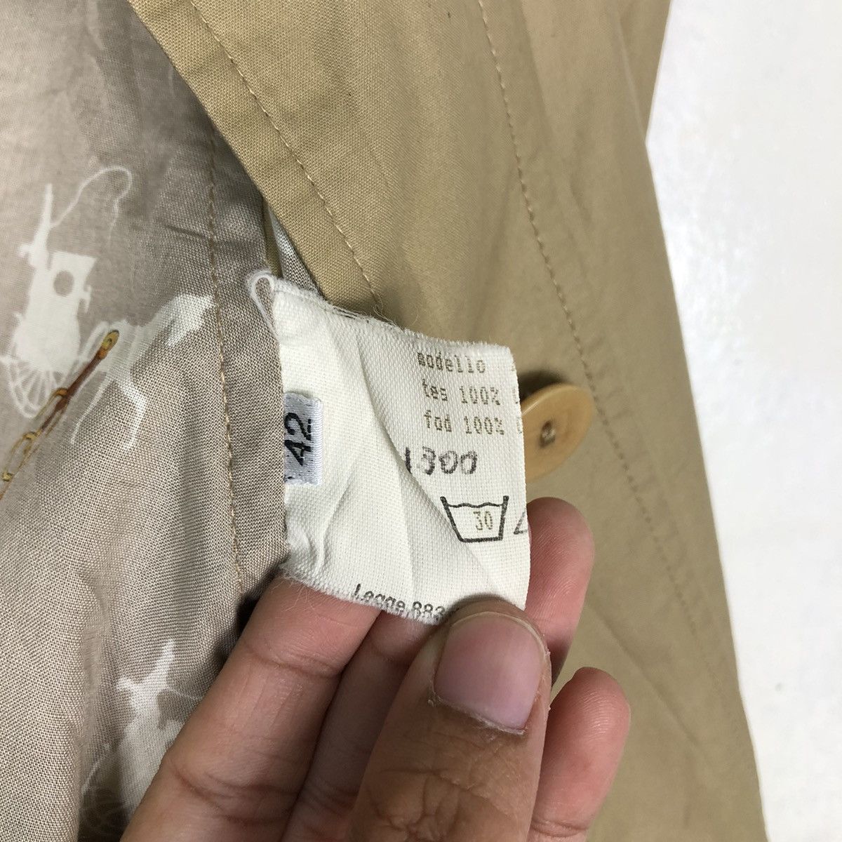 Herno 🔥Vintage Herno Made in Italy Long Jacket Rare Lining Design Size US M / EU 48-50 / 2 - 21 Thumbnail