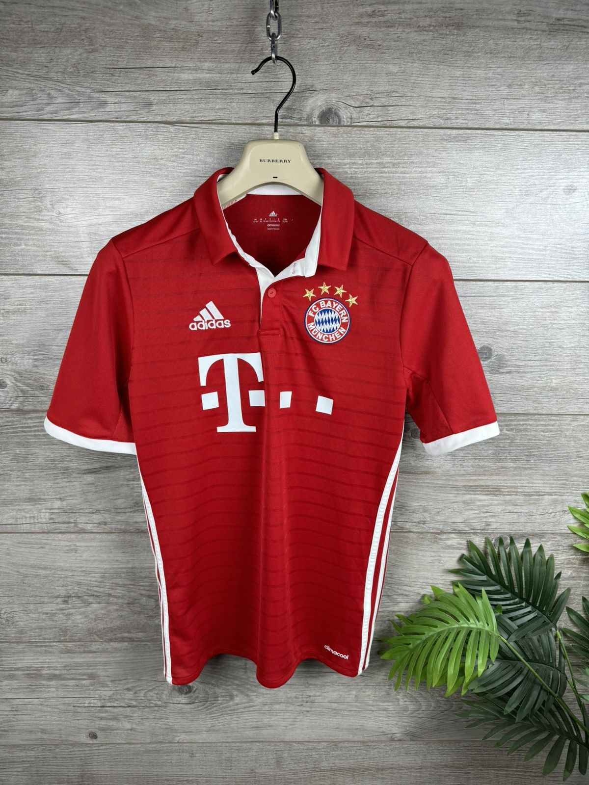Adidas Adidas Bayern Munich 2016-17 Home Shirt Coman 29 size S Size US S / EU 44-46 / 1 - 2 Thumbnail