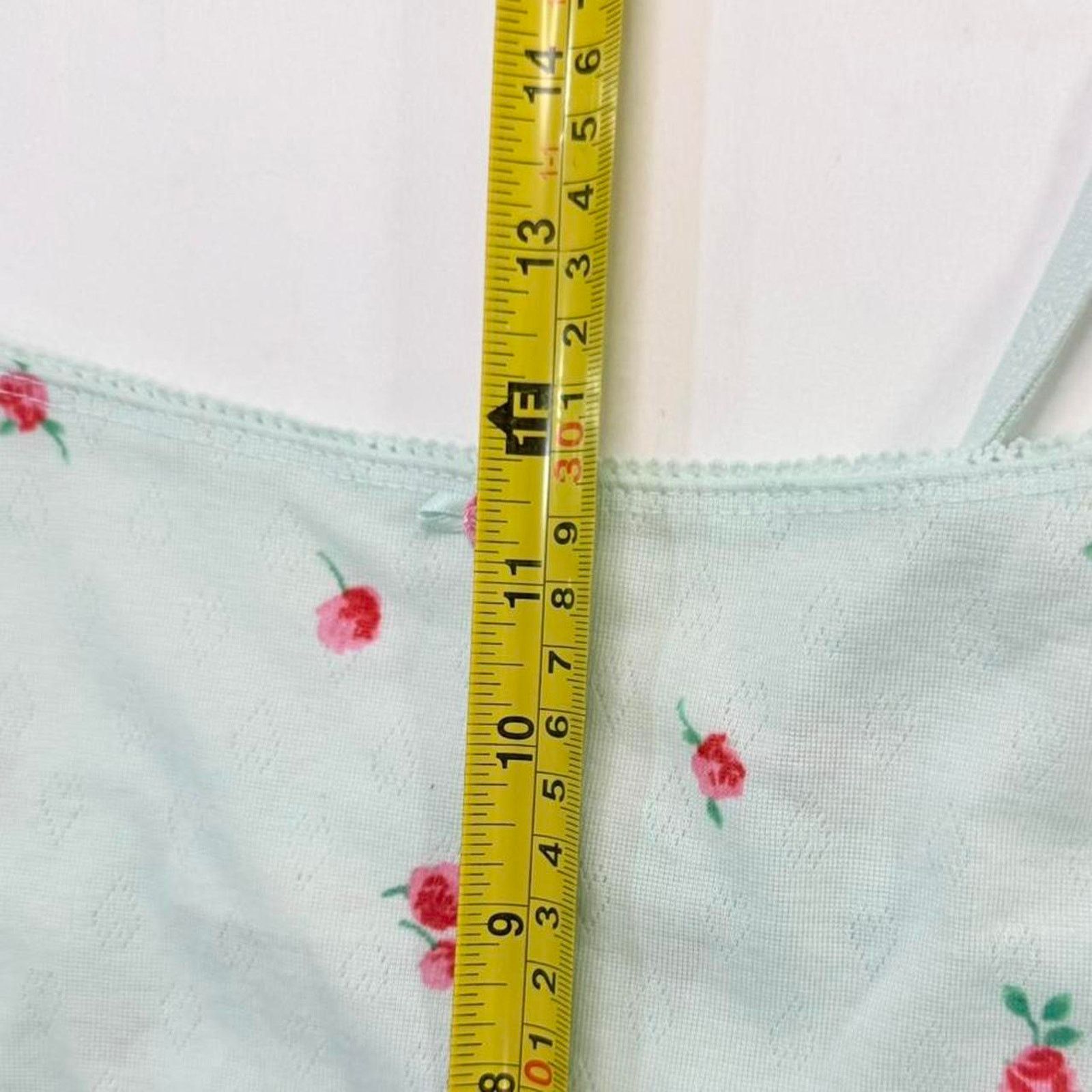 & Other Stories NWT Target Mint Pastel and Roses Tank Top Sz M Size M / US 6-8 / IT 42-44 - 5 Thumbnail