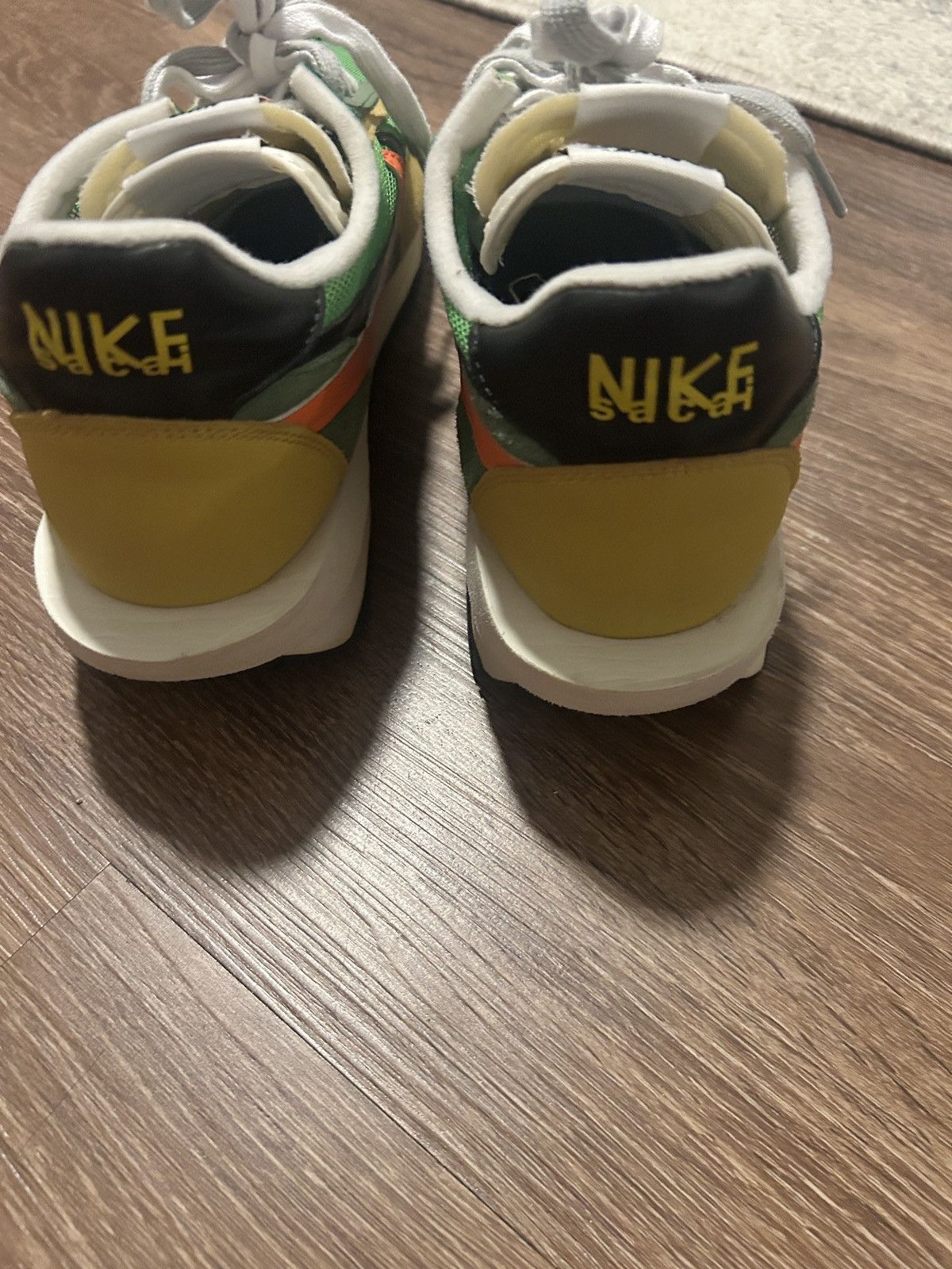 Nike × Sacai Nike Sacai LDV Waffle Green Gusto Size US 10 / EU 43 - 8 Thumbnail