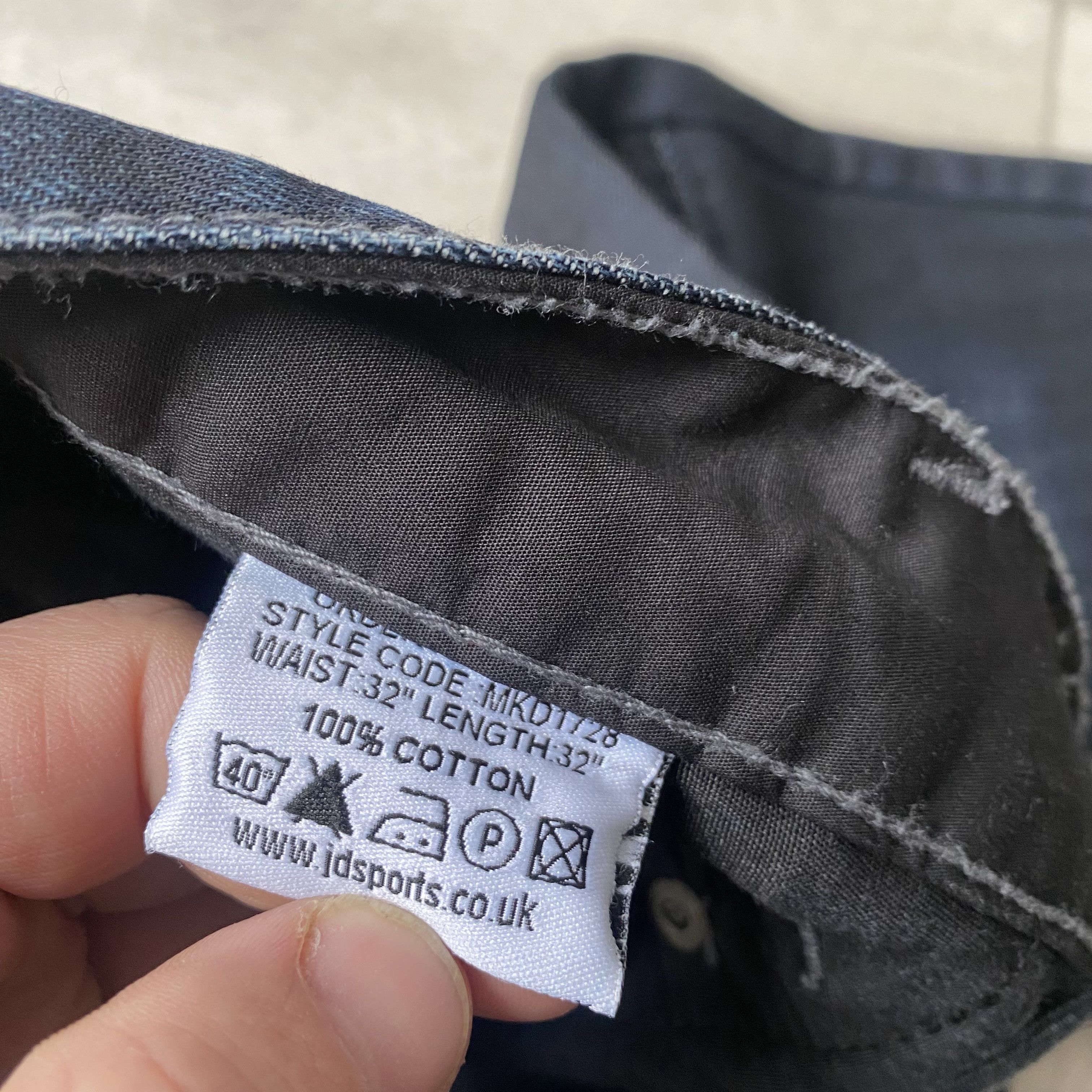 G-Star Vintage Biker Jeans Denim Avant garde Diesel style Pants Y2K Size US 34 / EU 50 - 10 Thumbnail