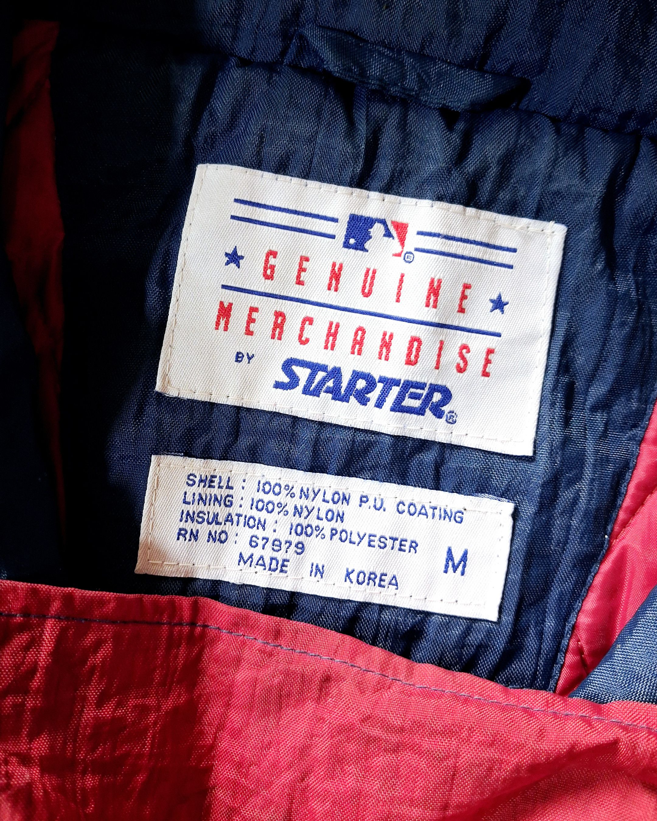 Starter STARTER ATLANTA BRAVES HOODED SHELL JACKET Size US L / EU 52-54 / 3 - 15 Thumbnail