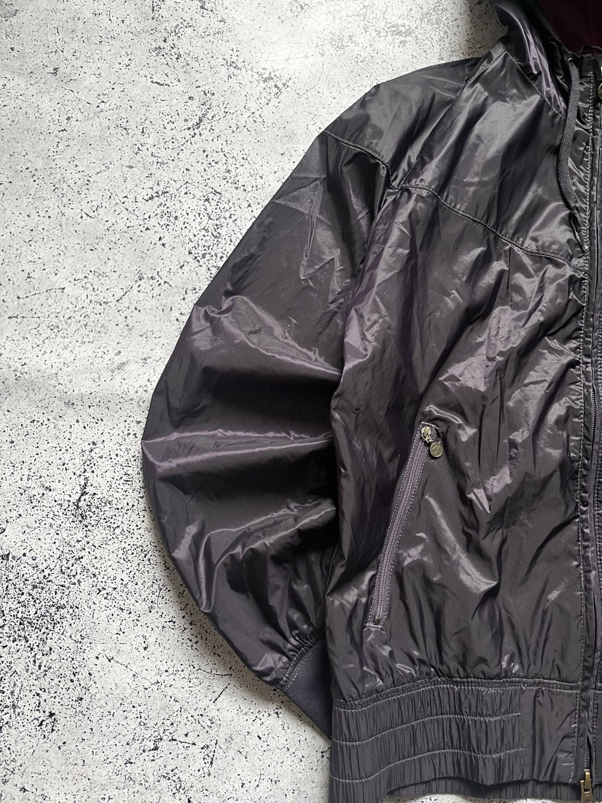 Nike × Vintage Vintage Nike Windbreaker Women’s Jacket Drill Purple Size S Size S / US 4 / IT 40 - 3 Thumbnail