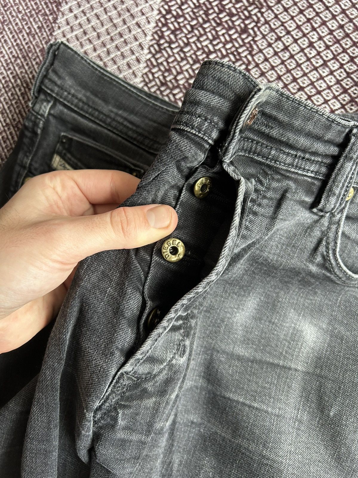 Diesel Diesel Tepphar Wash Denim Jeans Men’s Size 34 Solid Style Size US 34 / EU 50 - 10 Thumbnail