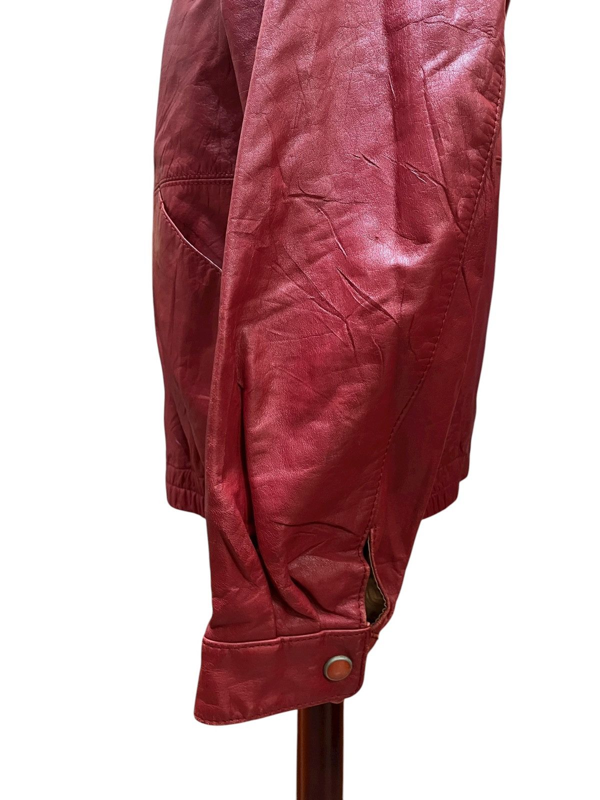 Genuine Leather Japanese Brand Keep Mellow Caferacer Jacket Size US M / EU 48-50 / 2 - 6 Thumbnail