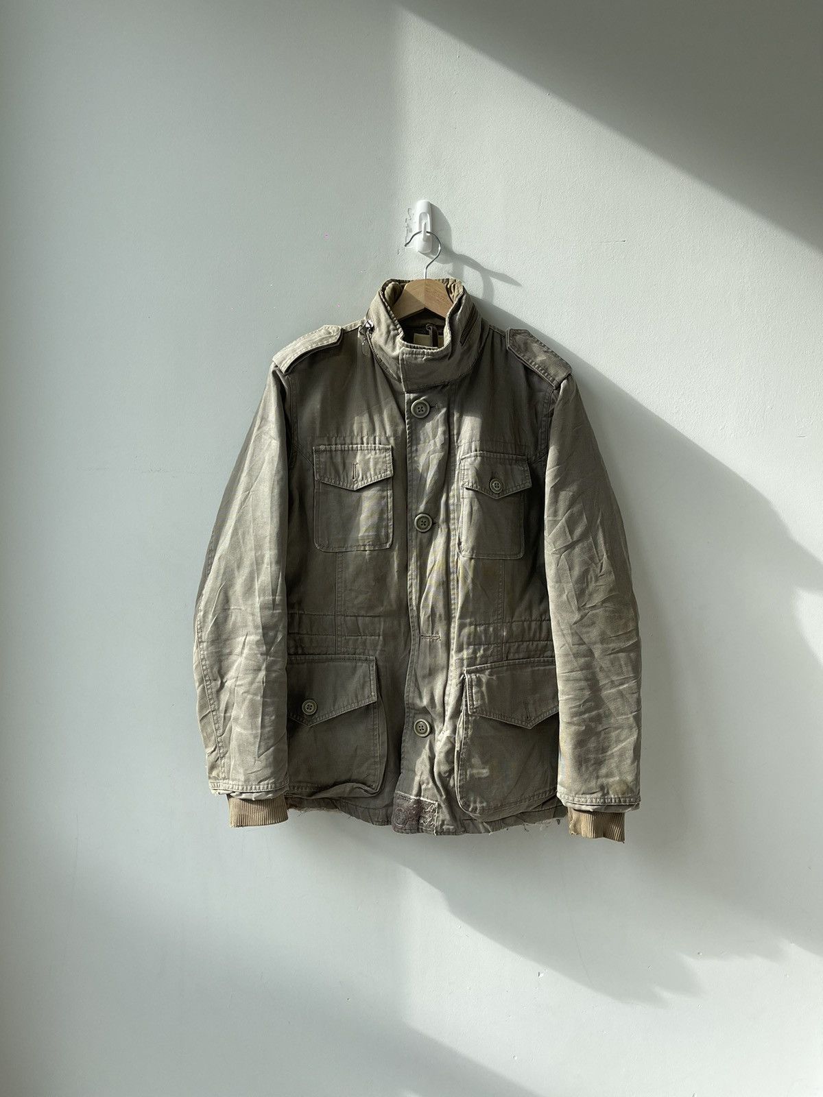 ジャケット・アウター 00s DIESEL archive military jacket y2k M y2k 00s archive DIESEL military jacket S