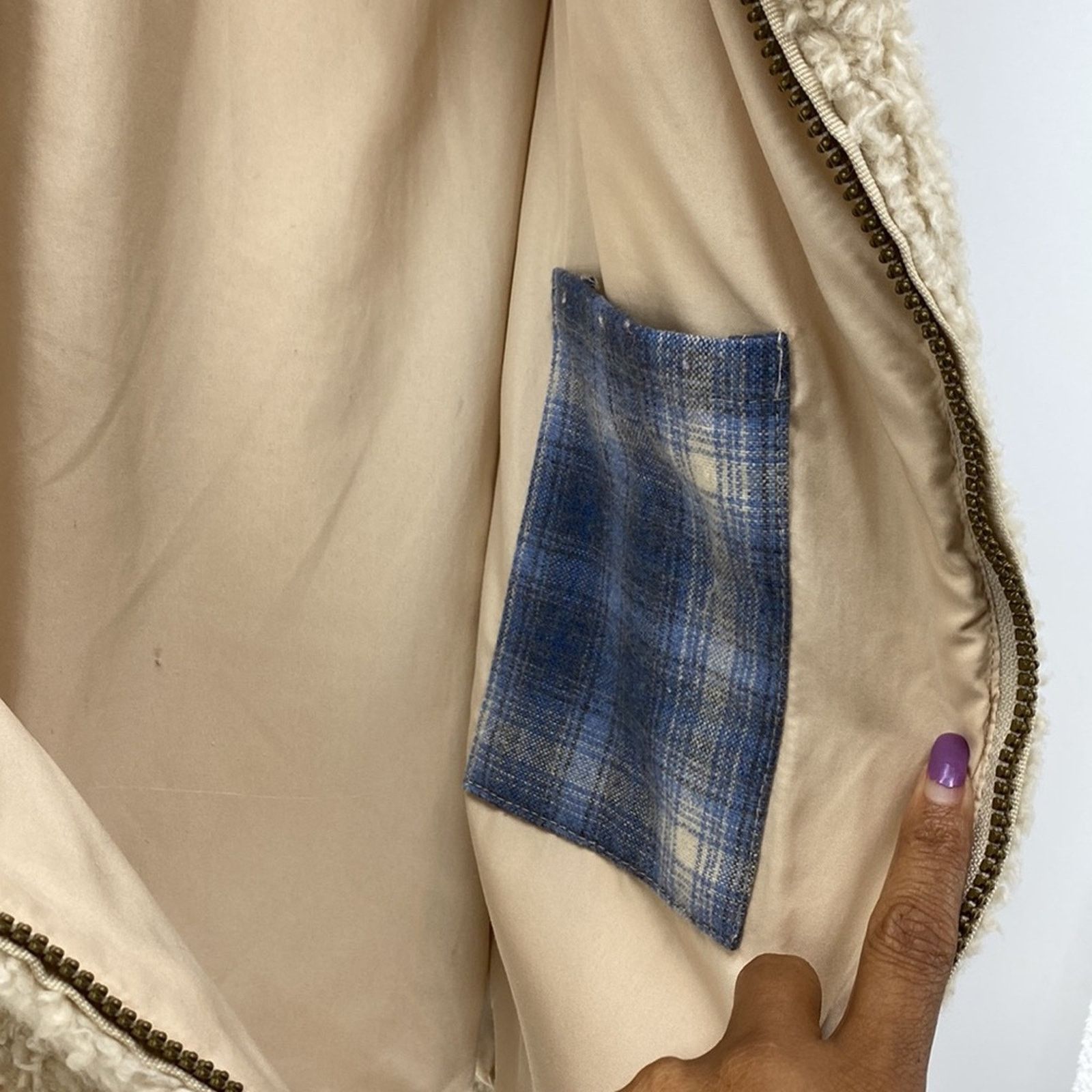 Pendleton Pendleton Ivory Full Zip Fleece Sherpa Hiking size M Size M / US 6-8 / IT 42-44 - 9 Thumbnail