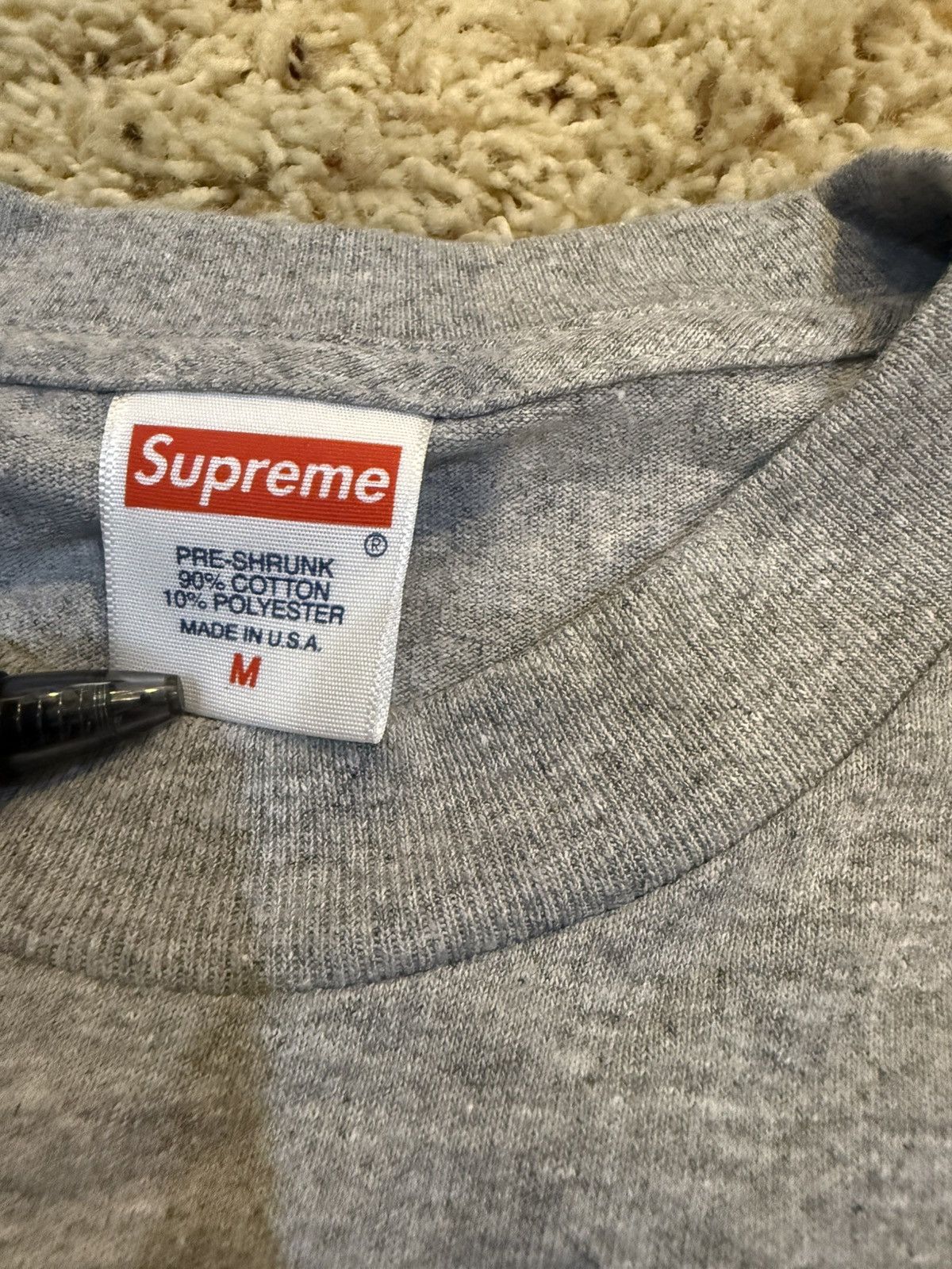 Supreme Supreme Time Tshirt Size US M / EU 48-50 / 2 - 3 Thumbnail