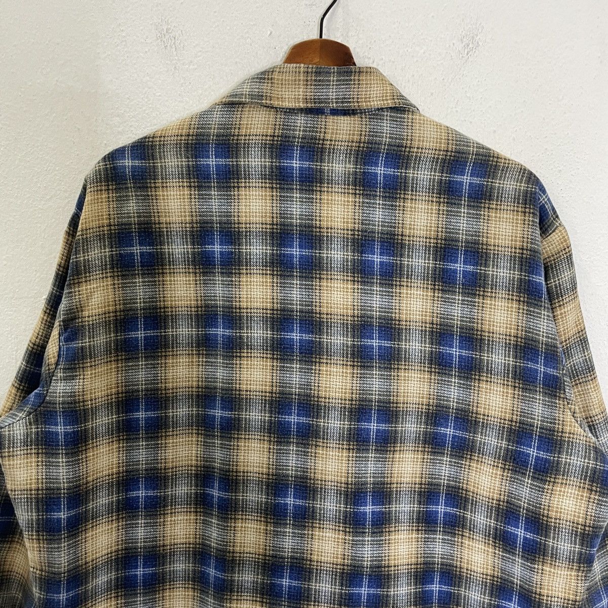 Sears Vintage 70s Sears Checkered Flannel Tee Size US XL / EU 56 / 4 - 9 Thumbnail