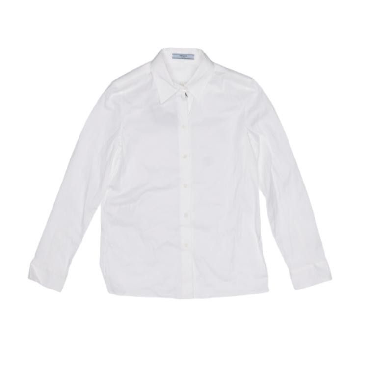 Prada Prada Logo Long Sleeve Sun Protection Shirt-2506 Size US S / EU 44-46 / 1 - 6 Thumbnail