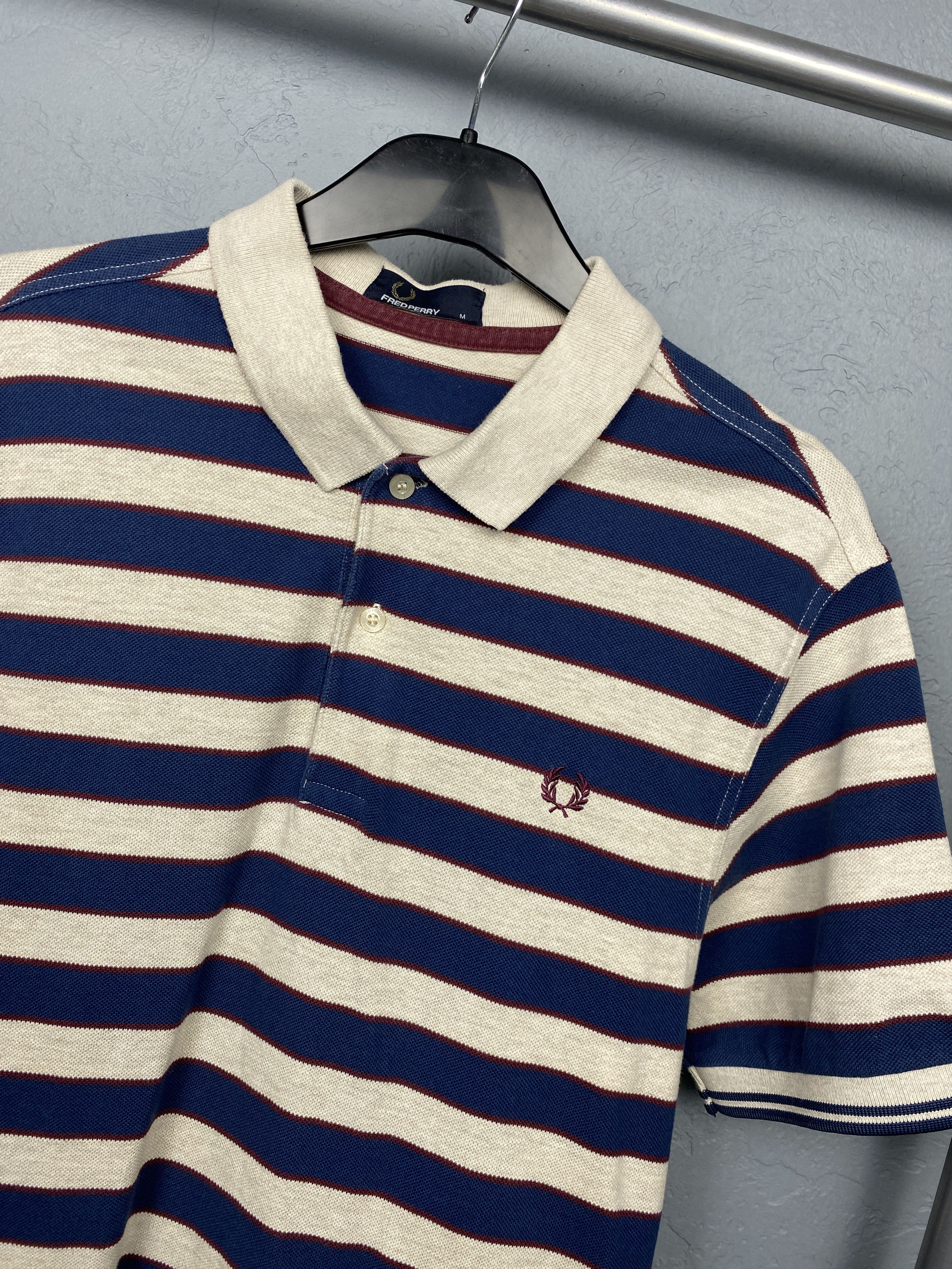 Fred Perry Fred Perry Vintage Mens Polo Shirt Size US M / EU 48-50 / 2 - 2 Thumbnail