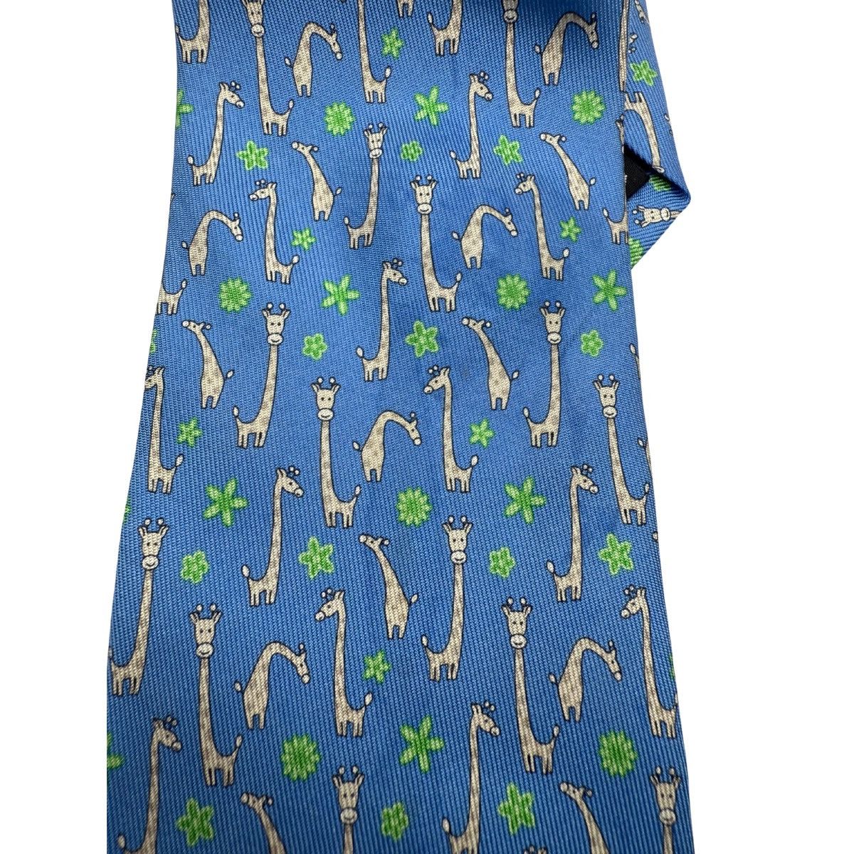 Salvatore Ferragamo Salvatore Ferragamo Silk Tie, Blue, Made in Italy Size ONE SIZE - 4 Thumbnail