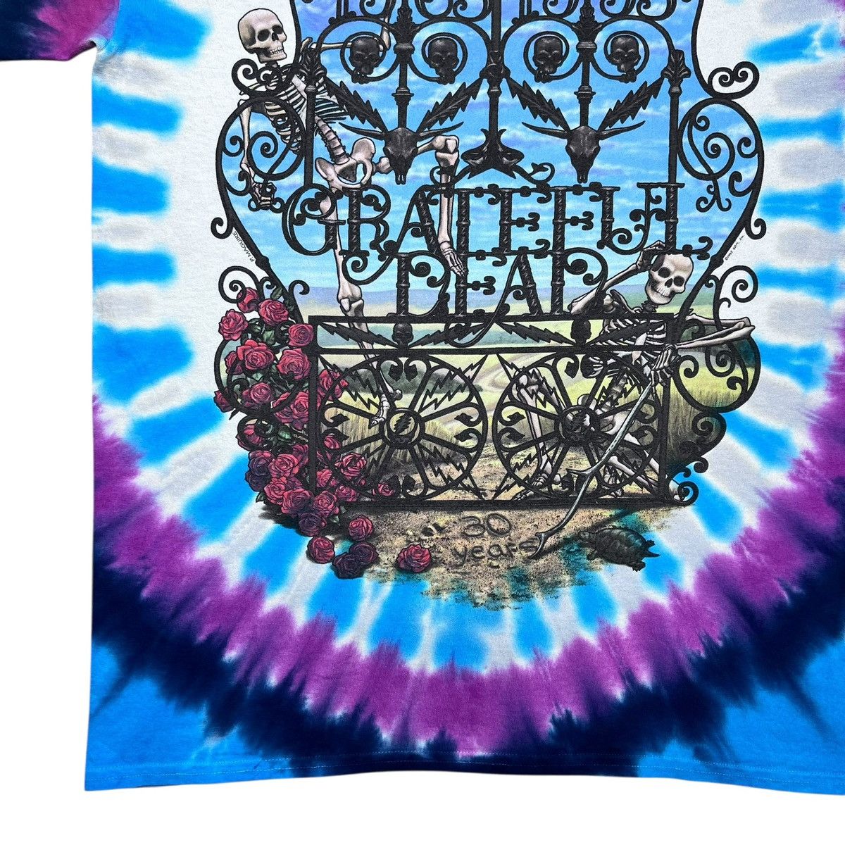 Liquid Blue Grateful Dead Liquid Blue 30th Anniversary Bertha T-Shirt Size US L / EU 52-54 / 3 - 12 Thumbnail