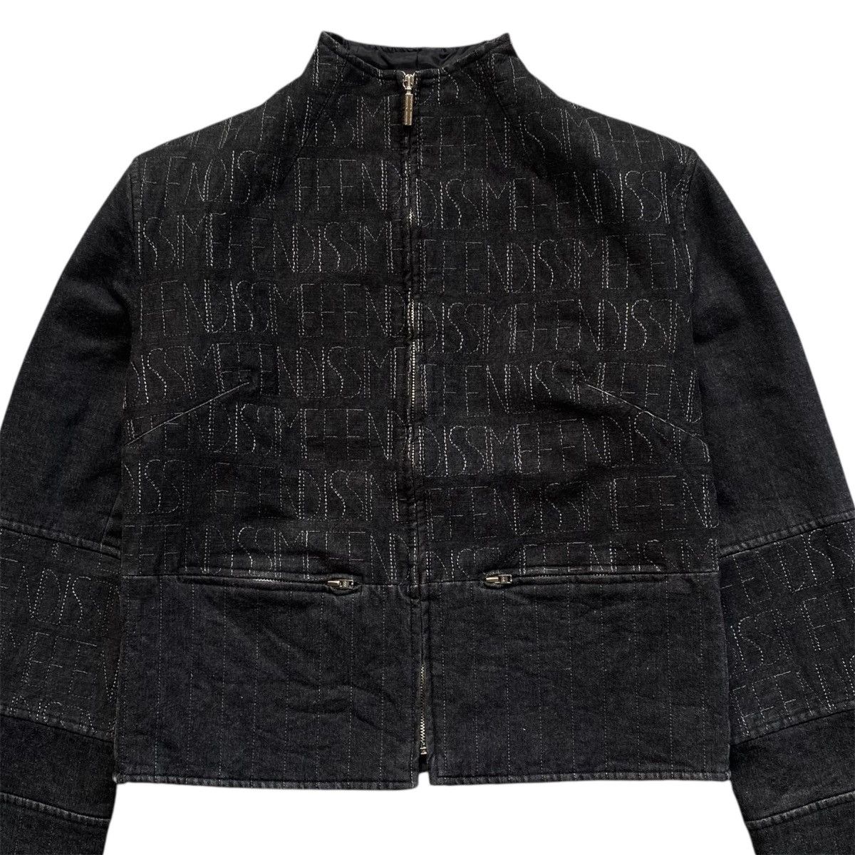 Fendi 🔥Fendi Jacket Fendissime Monogram Embroidered Rare🔥 Size US M / EU 48-50 / 2 - 6 Thumbnail