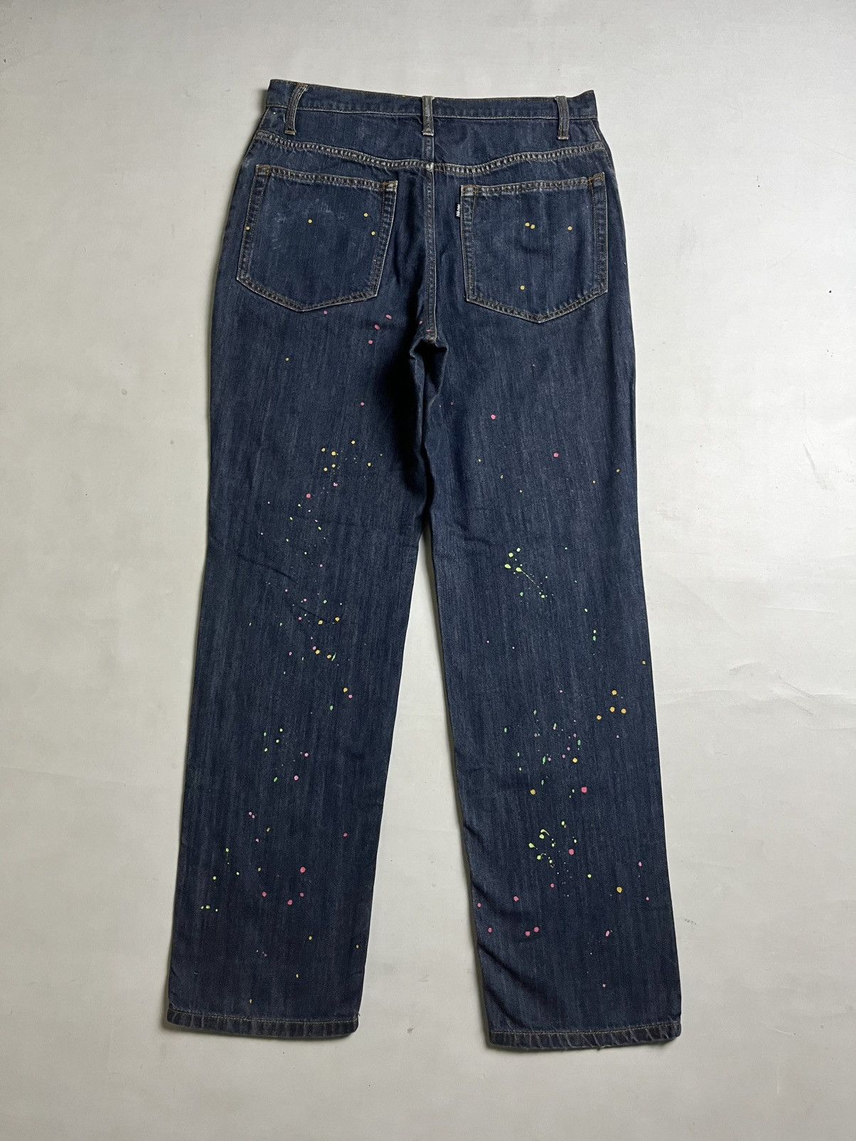 Tornado Mart 💸Bidding Offer💸00s Ne-Net Sparklatter denim pant Size US 29 - 4 Thumbnail