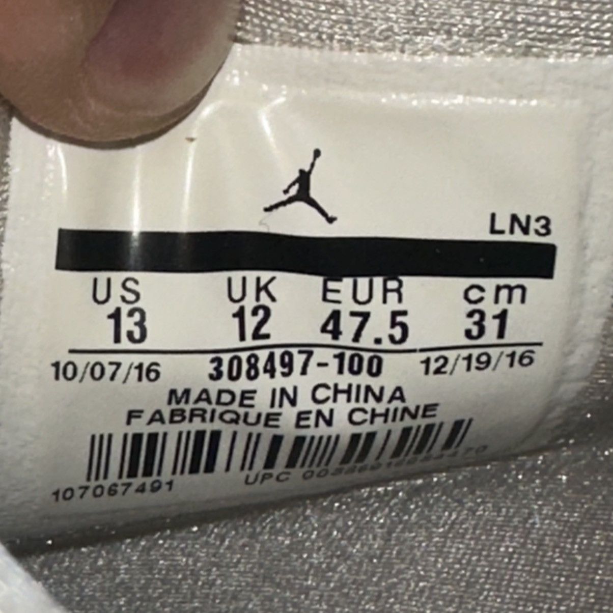Jordan Brand × Nike Size 13 - Jordan 4 Retro Pure Money (308497-100) Size US 13 / EU 46 - 6 Thumbnail