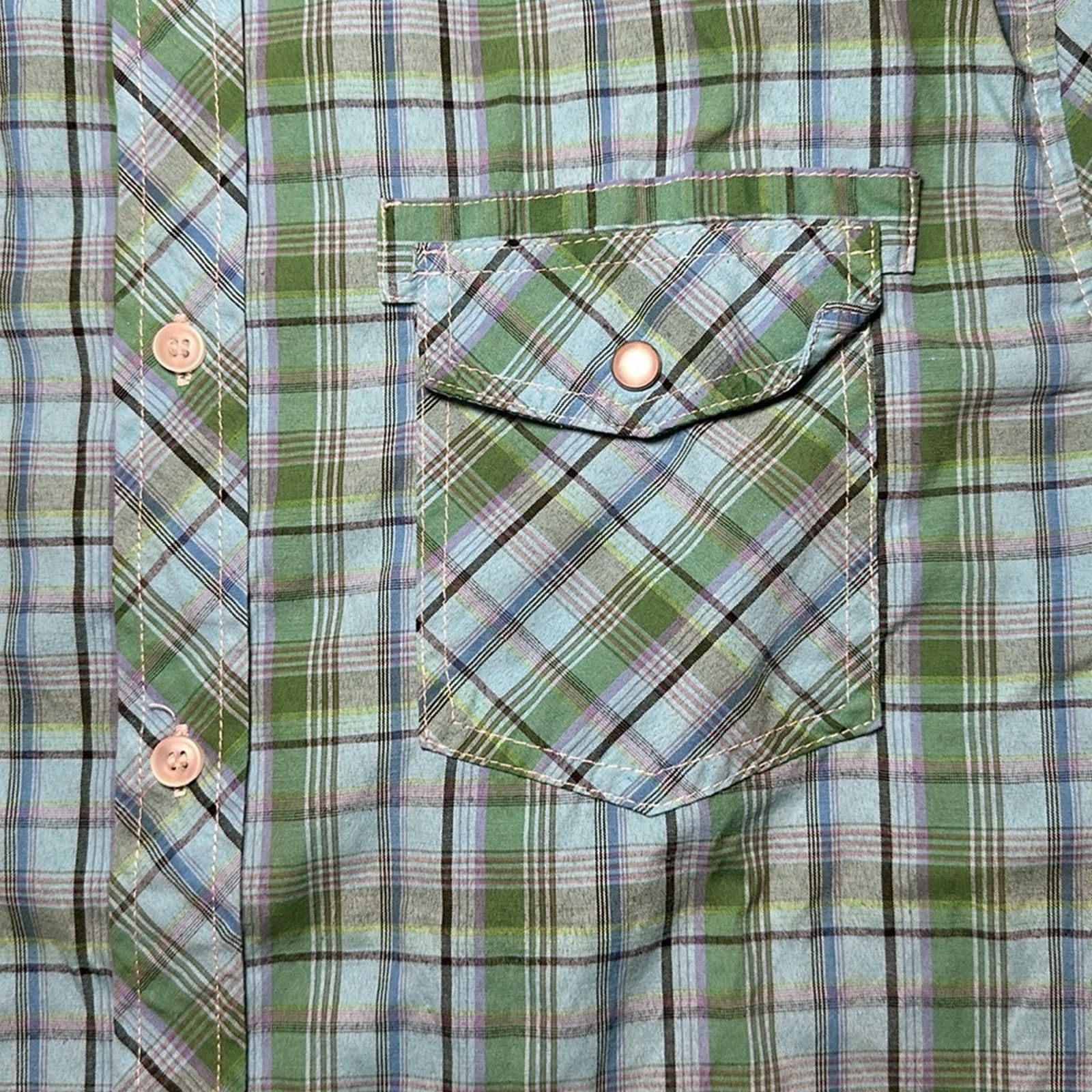 Other StraightFaded Long Sleeve Button Down - Large Size US L / EU 52-54 / 3 - 5 Thumbnail