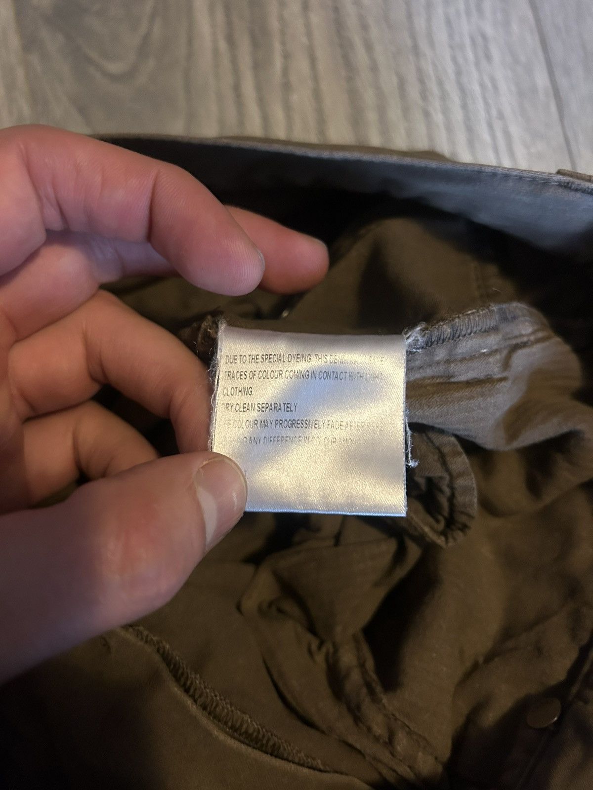 Gucci Gucci Olive-Brown Skinny Cotton Jeans Size US 30 / EU 46 - 19 Thumbnail