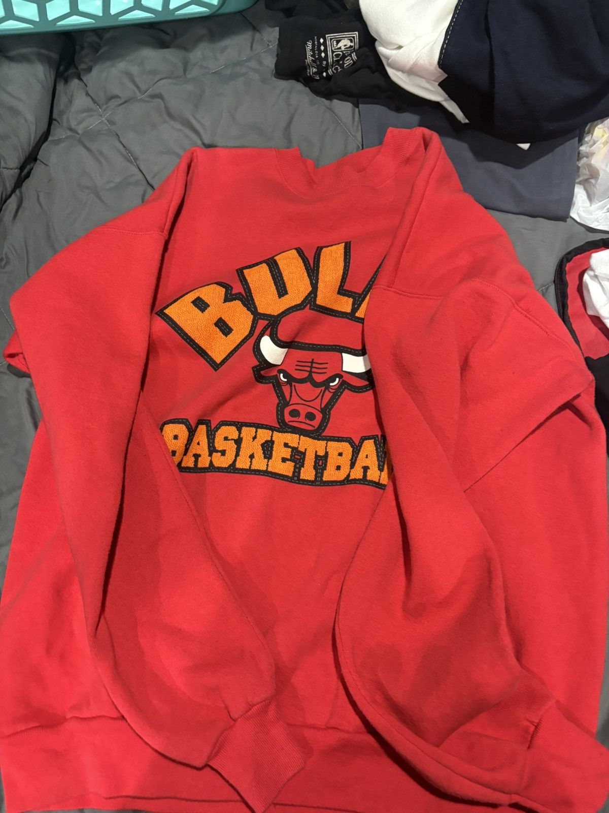 Hanes Vintage Team Hanes Bulls Sweatershirt Size US XL / EU 56 / 4 - 2 Thumbnail