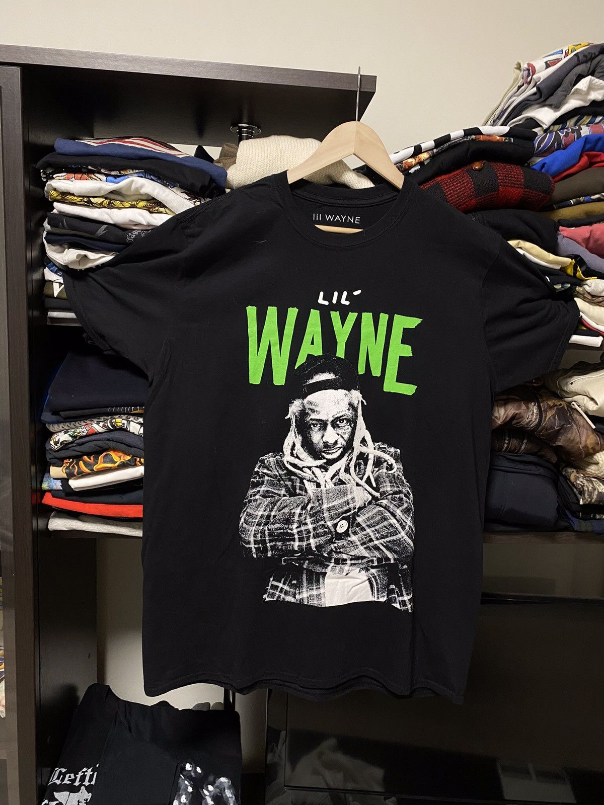 Lil Wayne × Rap Tees × Vintage Lil Wayne Tour Tee Vintage Size US XL / EU 56 / 4 - 2 Thumbnail
